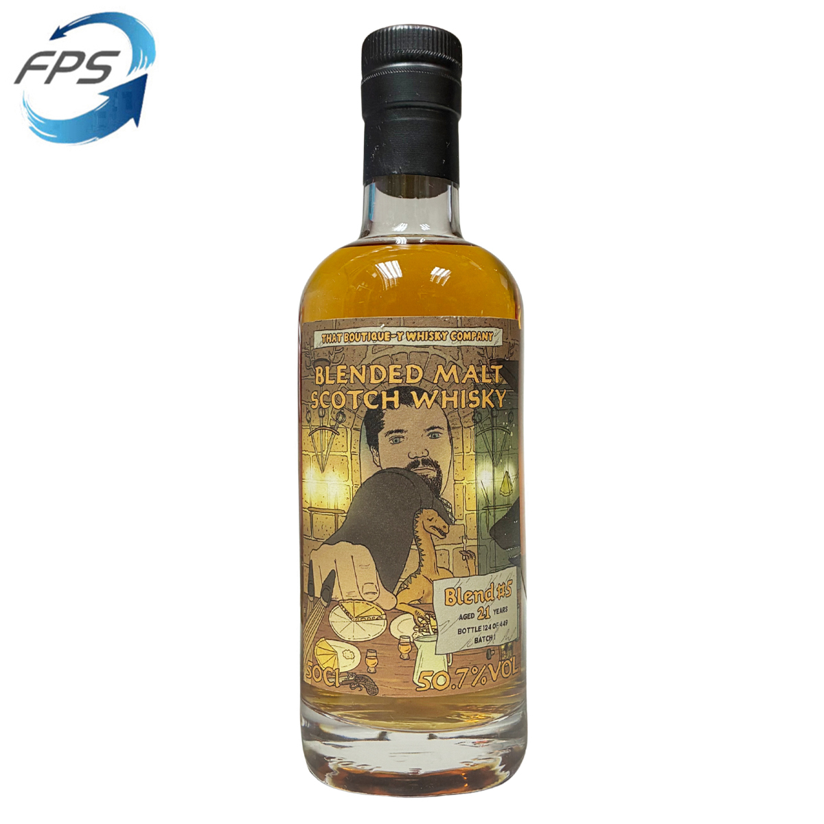 TBWC 21 Years Old Blended Malt Scotch Whisky Blend#5 Batch 1 50.7% 500ml