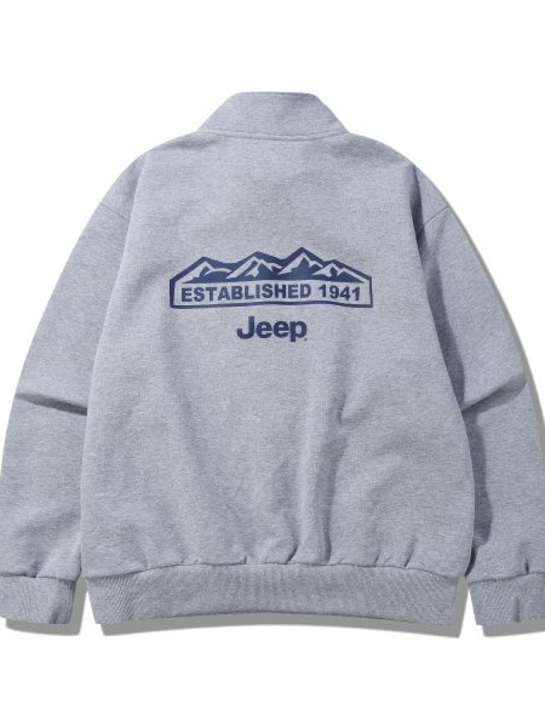 [現貨] JEEP｜Half Zip-Up M-Logo Sweatshirt