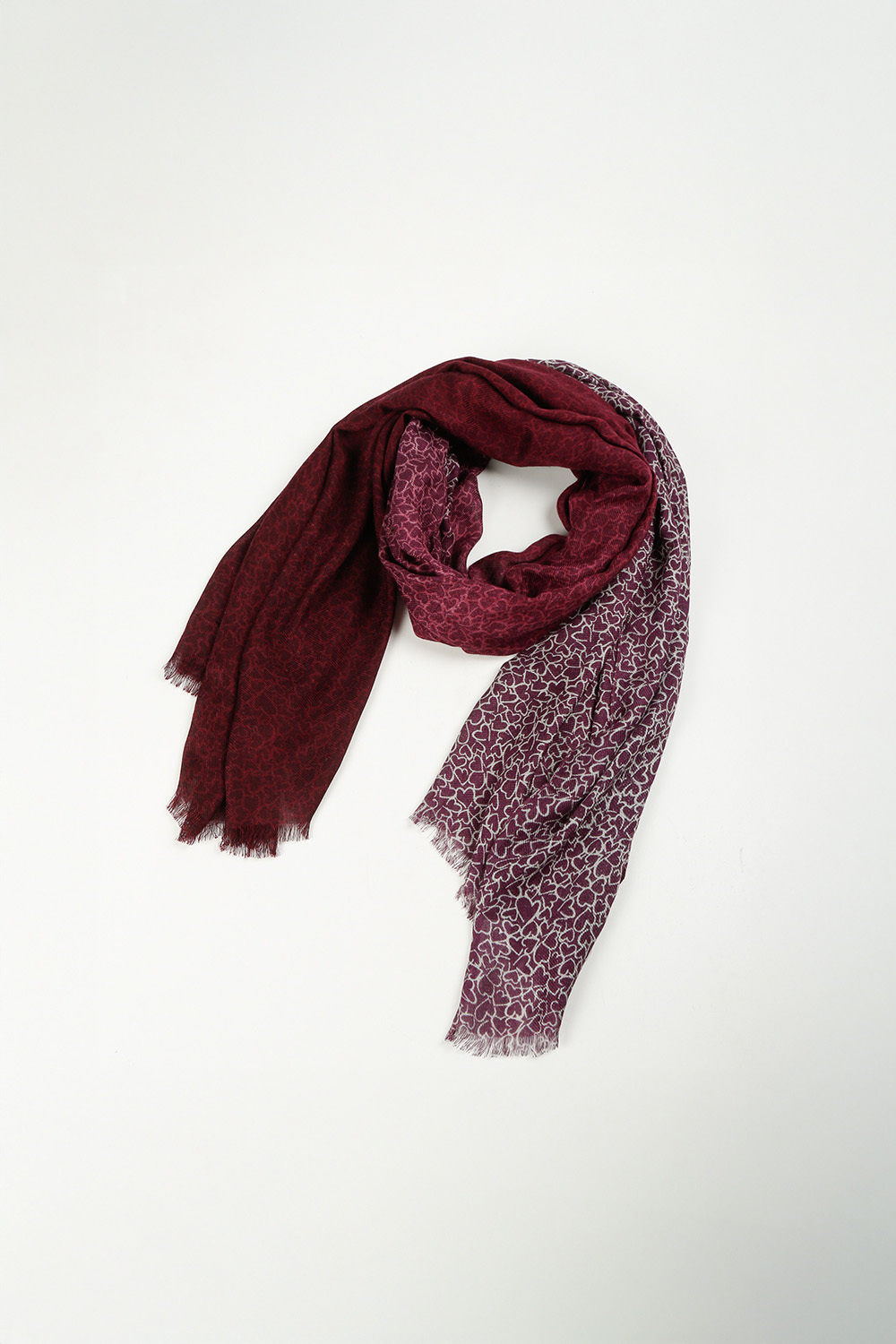 義大利小愛心圖紋披肩