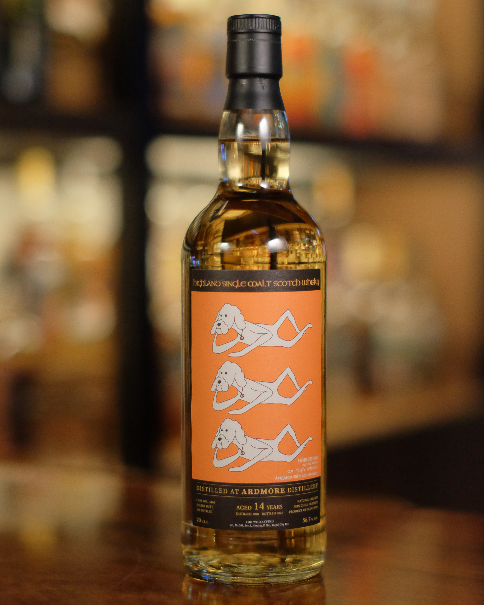 Ardmore 2010 14YO Sherry Butt #5460 56.7% The Whiskyfind《Bar Talk - An Tigh Seinnse》現金價 $990