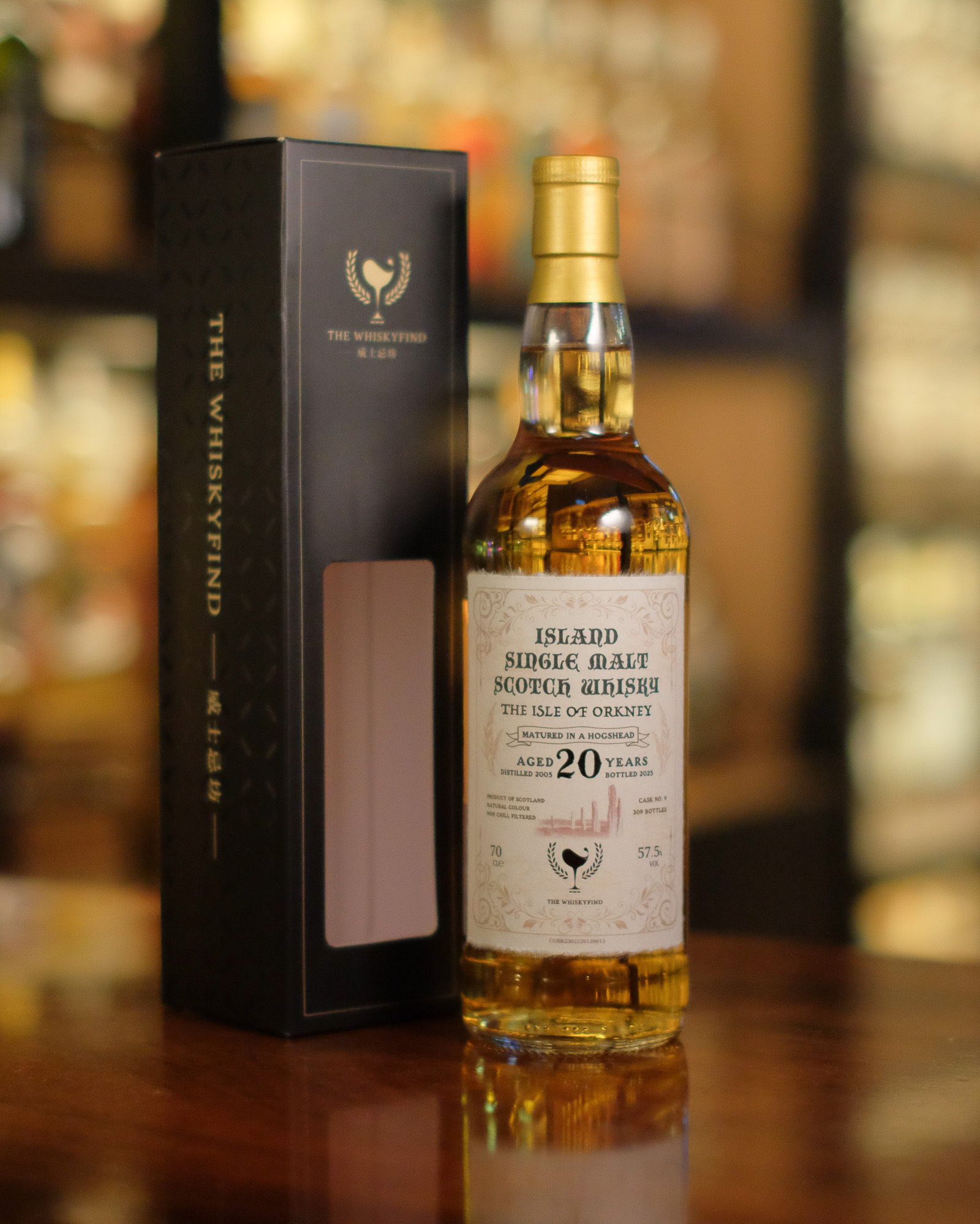 Orkney (Highland Paxk) 2005/2025 20YO Hogshead #9 57.5% The Whiskyfind《不朽之歌 - 第十八章》(預售現金價 $1380）