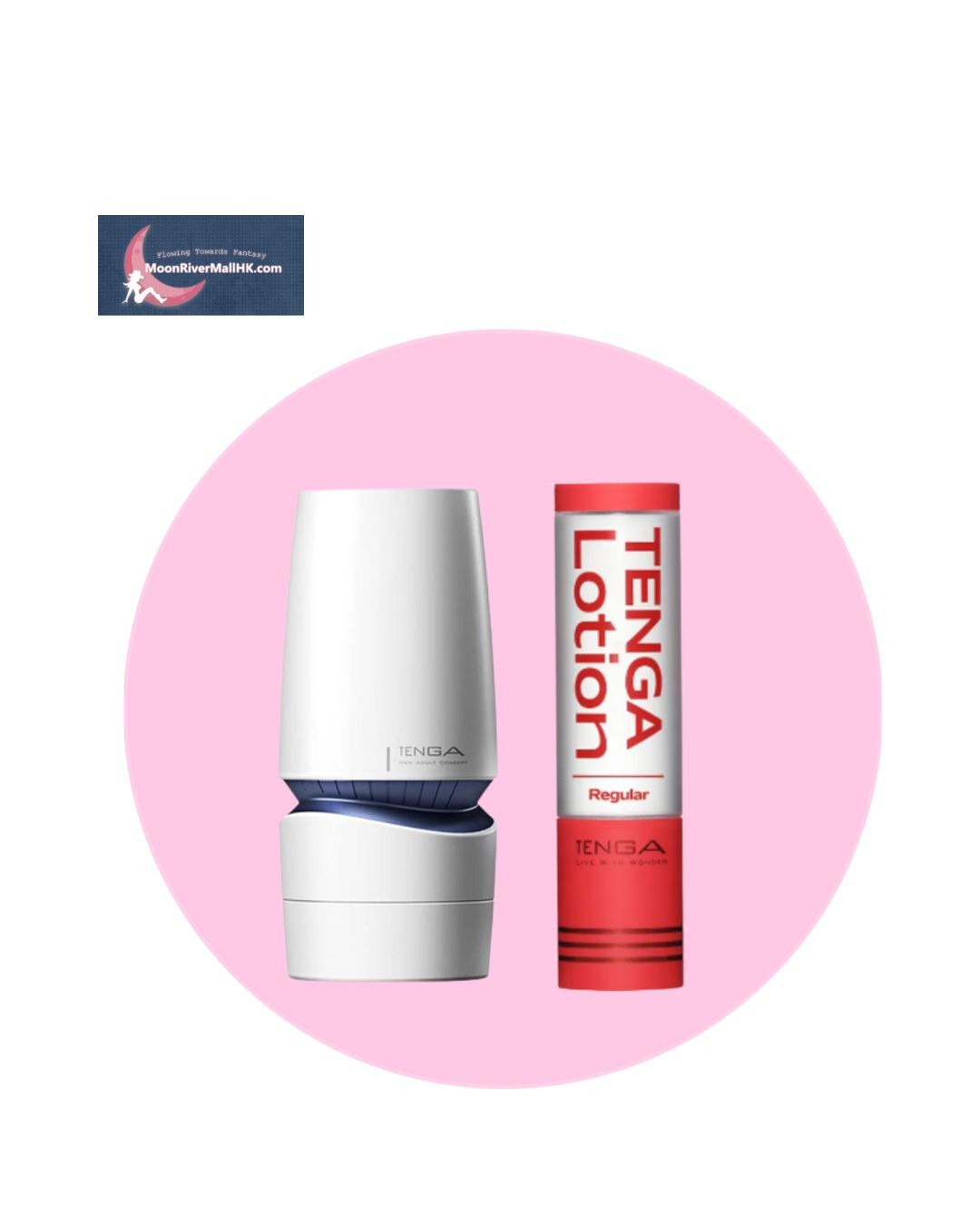 [高用量套裝] TENGA AERO COBALT RING 轉盤吸力控制 & 潤滑劑 x 1支