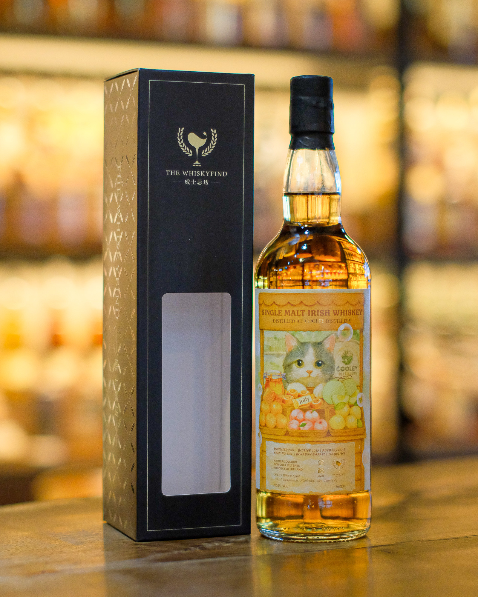 Cooley 2001/2025 24YO Bourbon Barrel #3102 52.6% 酒體菸酒 x The Whiskyfind（現金價 $2530）