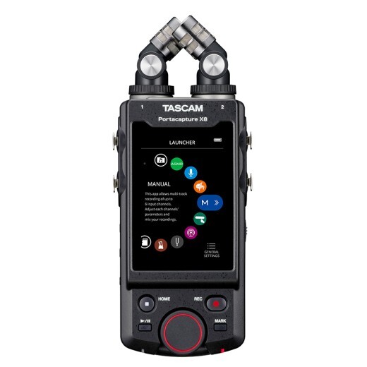 Tascam TAM X8 Portacapture 32 位元 浮點式便攜式 4 XLR 8 軌音頻場錄音機