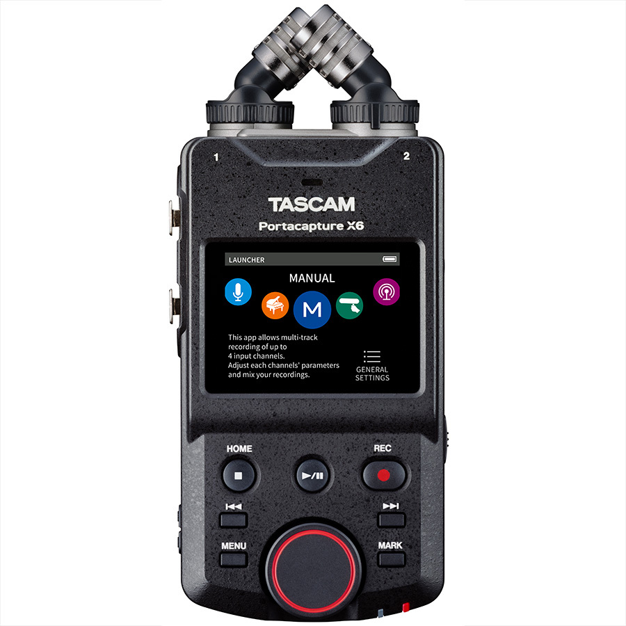 Tascam TAM X6 Portacapture 32位元浮點式可攜式 2 XLR 6 軌音頻場錄音機