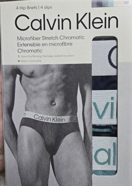 [S] CALVIN KLEIN CALVIN KLEIN BOXER 4 HIPS BRIEF 4300118645, NB274403413UT (SCK828)