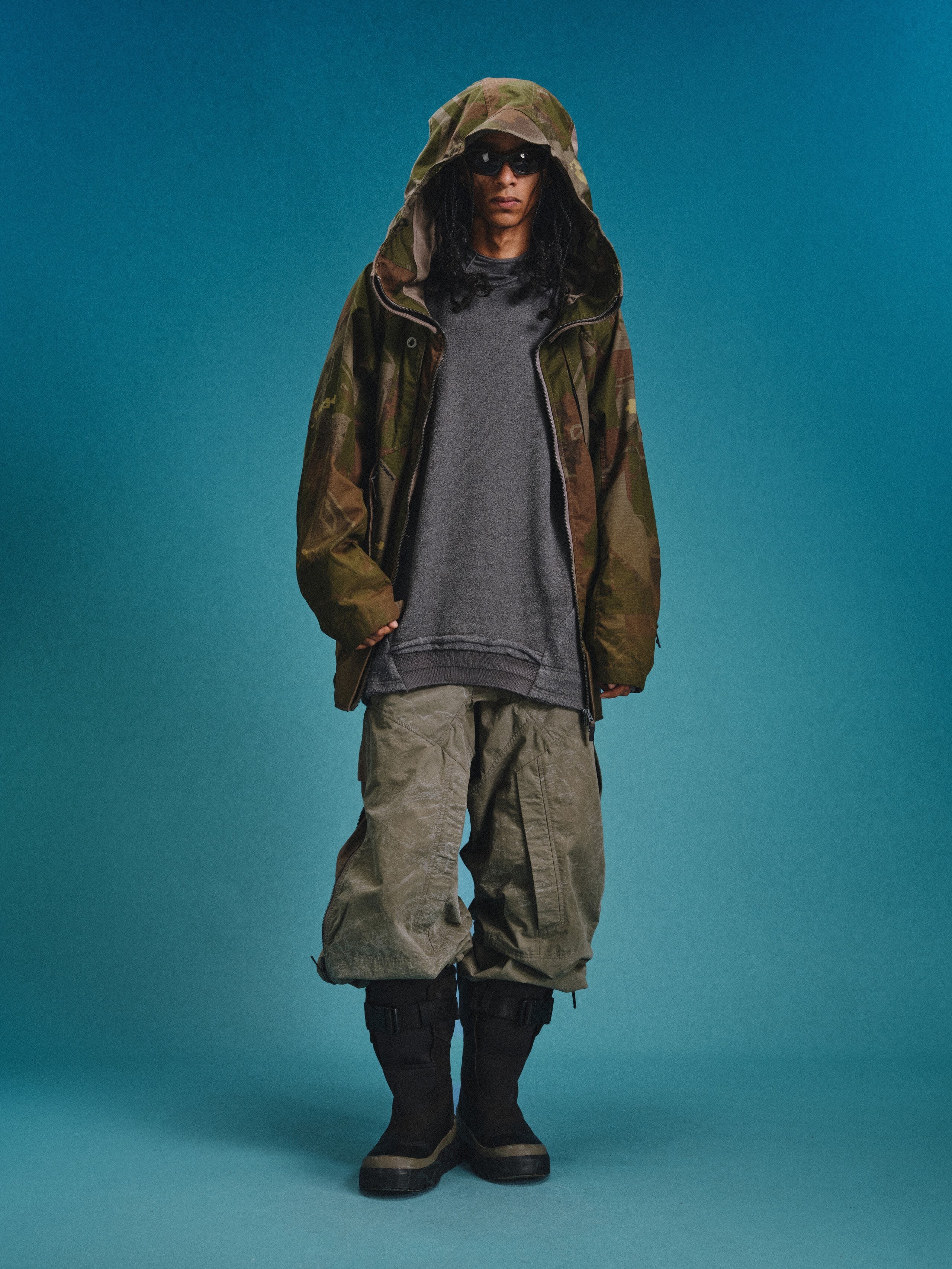 【Focus Store】現貨 Hamcus DUSZEN EX-6 / Cruise-Shift Fleece Pullover 巡航換檔抓絨套頭衫 KM00125-1 TB