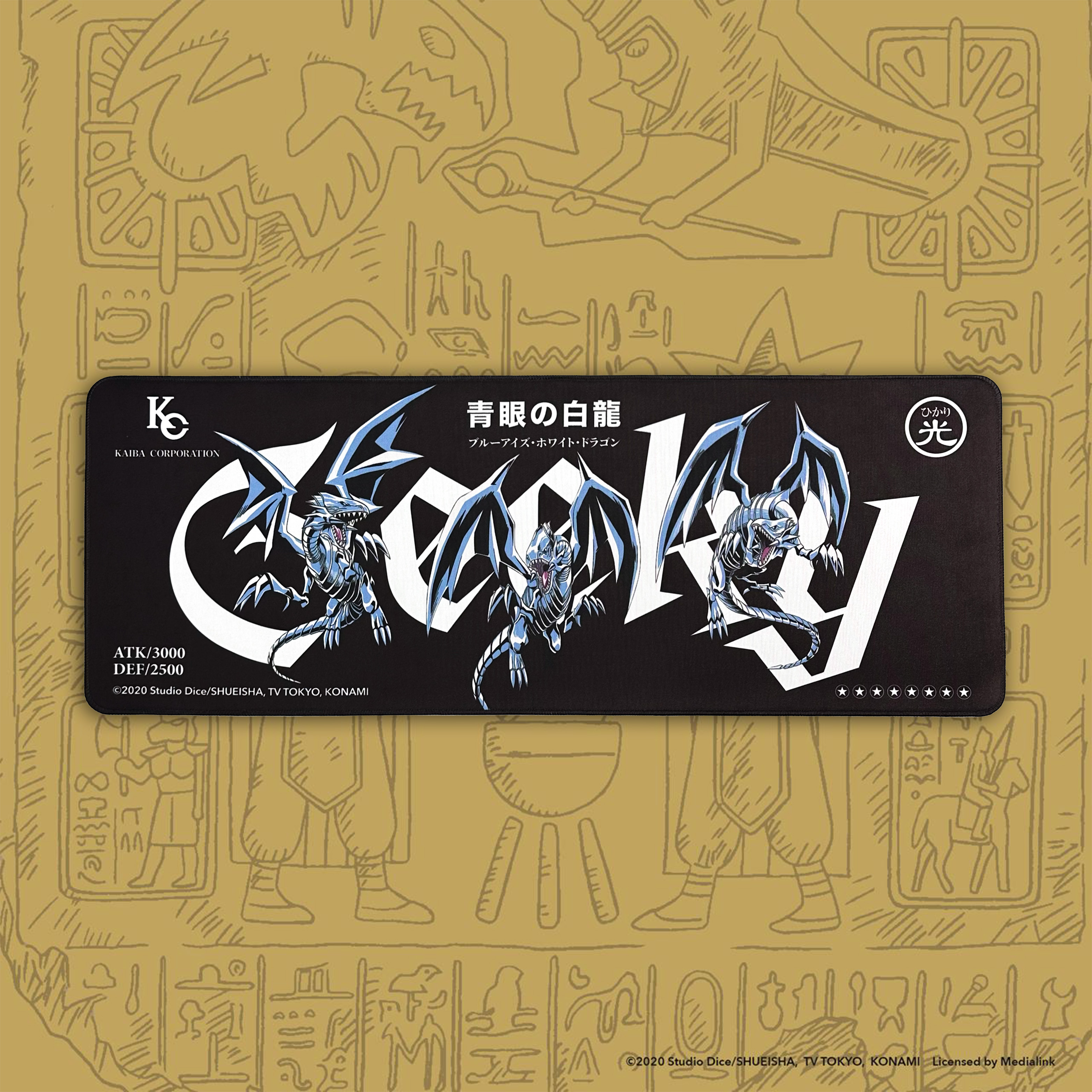 GEEKY x 遊戲王青眼白龍桌墊