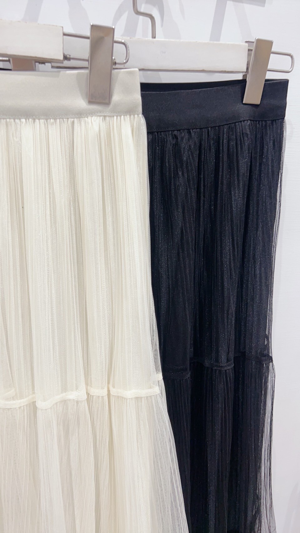 唯美雙層紗紗長裙