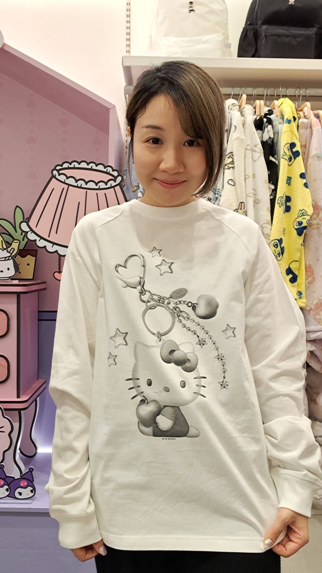 韓國代購 SPAO hellokitty 新款長袖SPLAG23U01