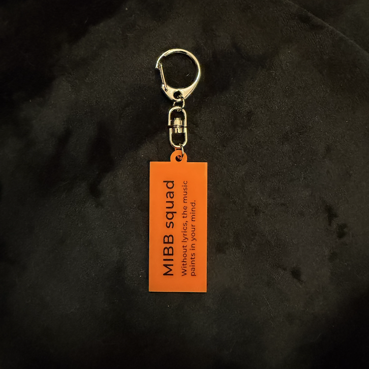 【體熊專科 Major in Body Bear】MIBB squad 鑰匙圈