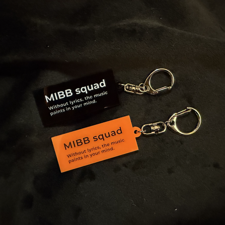 【體熊專科 Major in Body Bear】MIBB squad 鑰匙圈