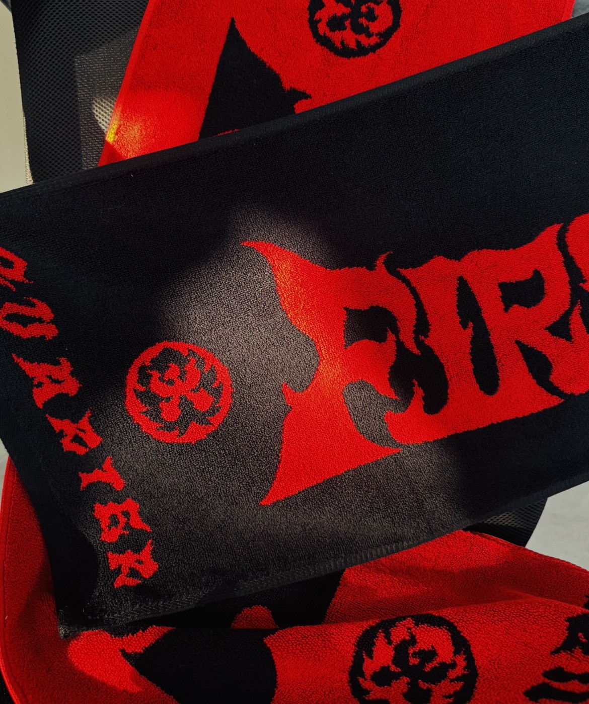 【滅火器 Fire EX.】火炎焱燚 緹花毛巾