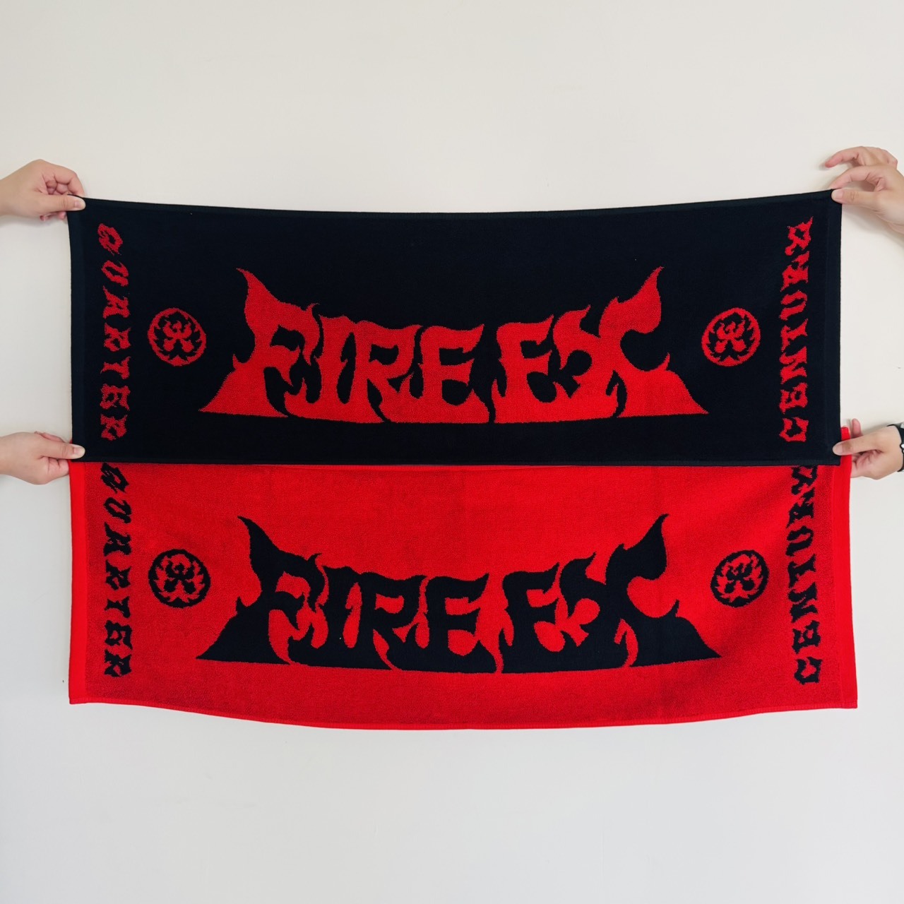 【滅火器 Fire EX.】火炎焱燚 緹花毛巾