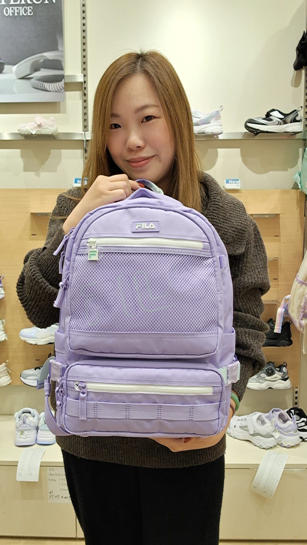 韓國代購 FILAKID兒童書包SET（含輔助包）FK3BEF5007X