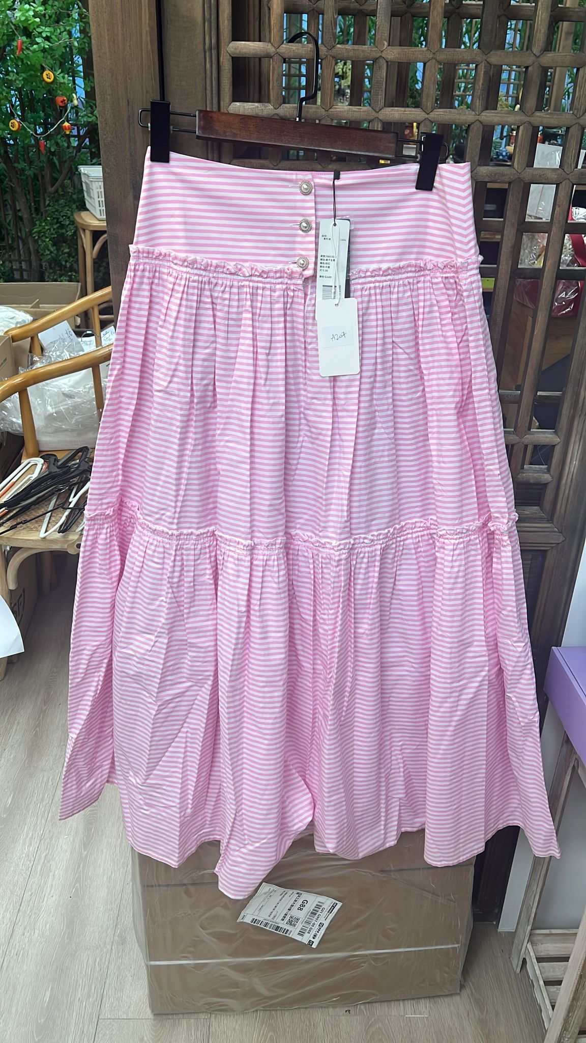 0211CT207-衣物CT-粉紅裙 (A207)