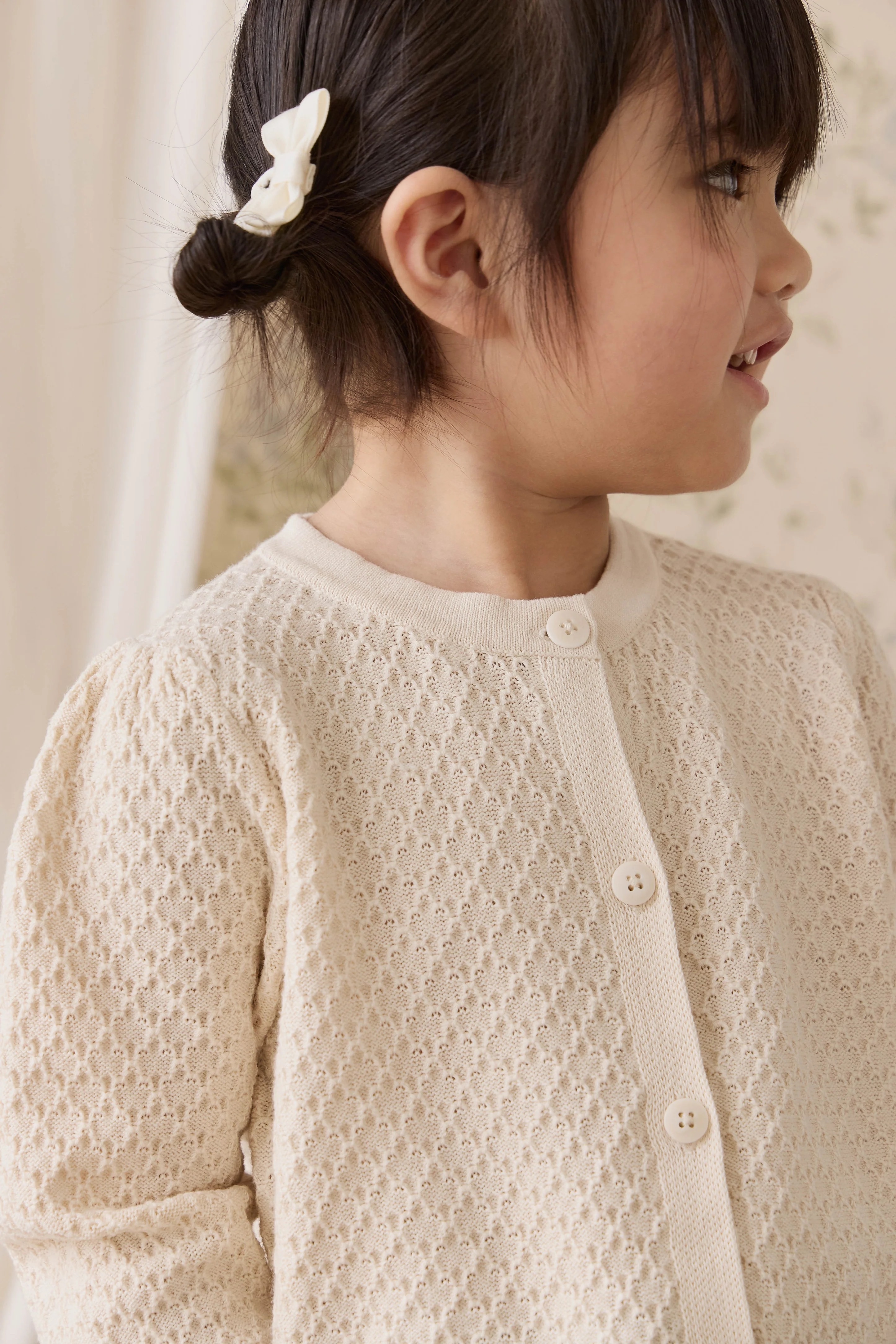 【預購】JAMIE KAY -Clementine Cardigan（Vanilla）