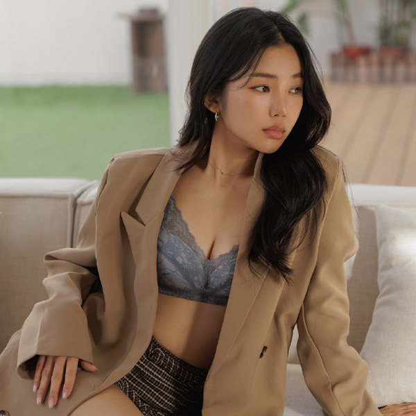 月神崇拜☼集中輕盈無鋼圈絲棉內衣 B.C.D.E.F罩