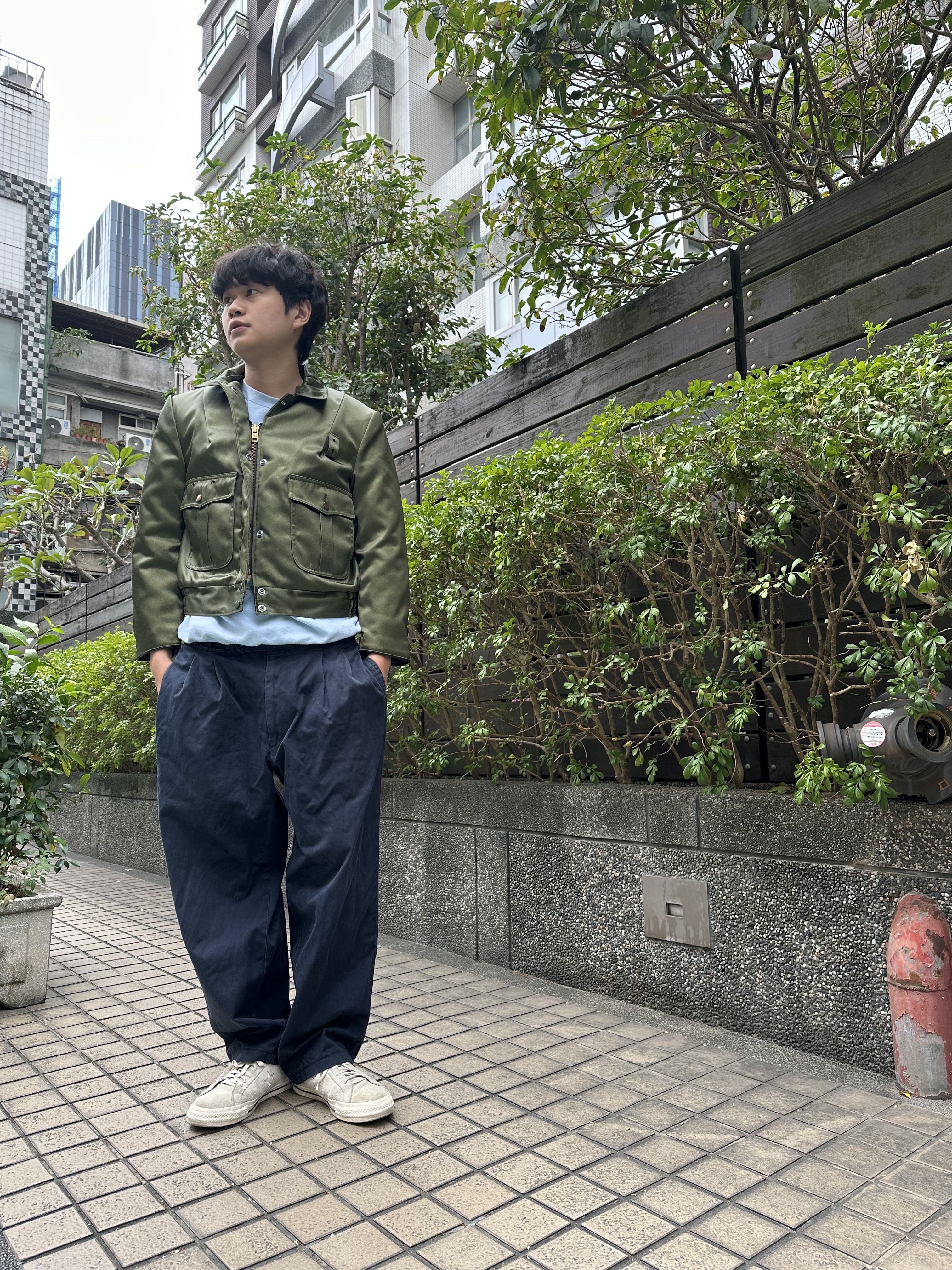 80’s US POLICE JACKET WMNS (MADE IN USA)