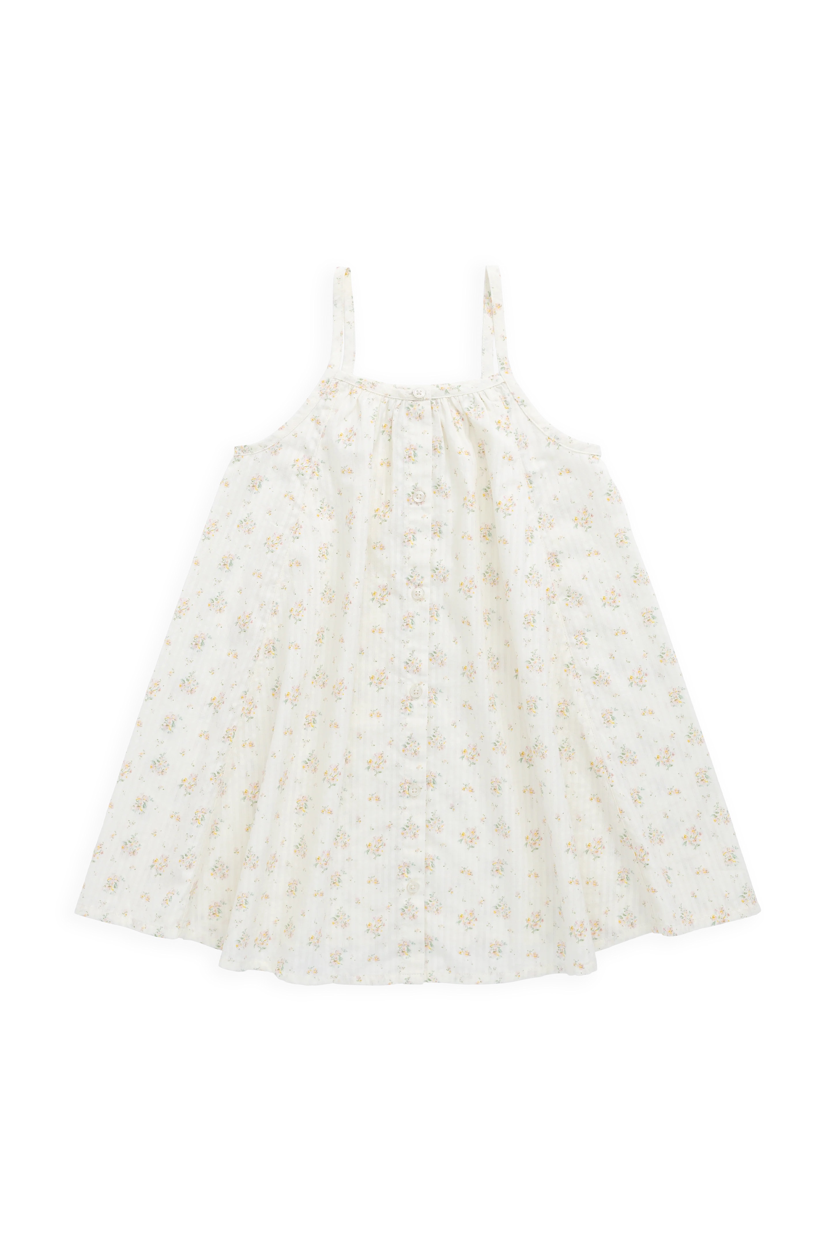 【預購】JAMIE KAY -Organic Cotton Cosette Dress（Justine Parchment）
