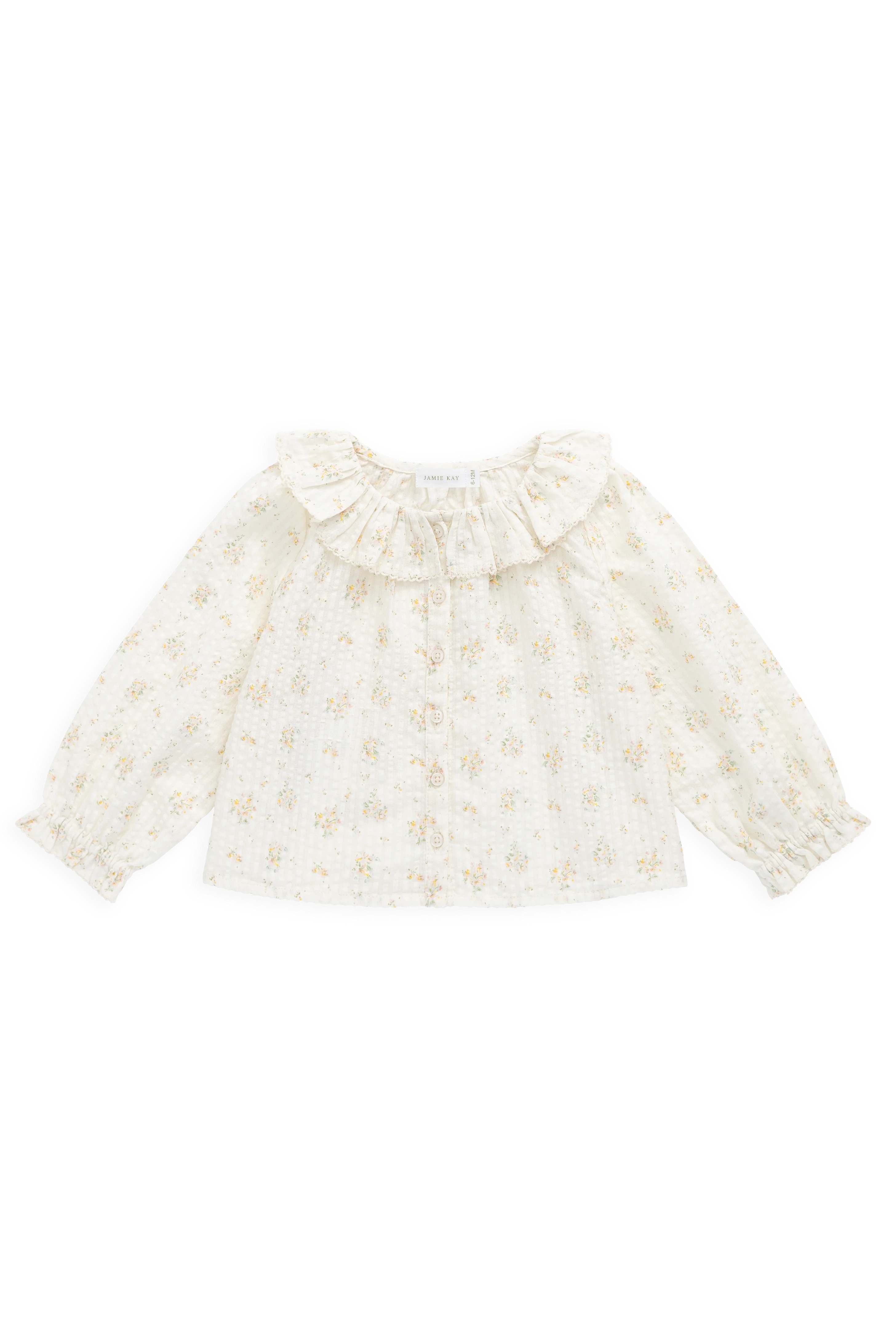【預購】JAMIE KAY -Organic Cotton Cecile Top（Justine Parchment）