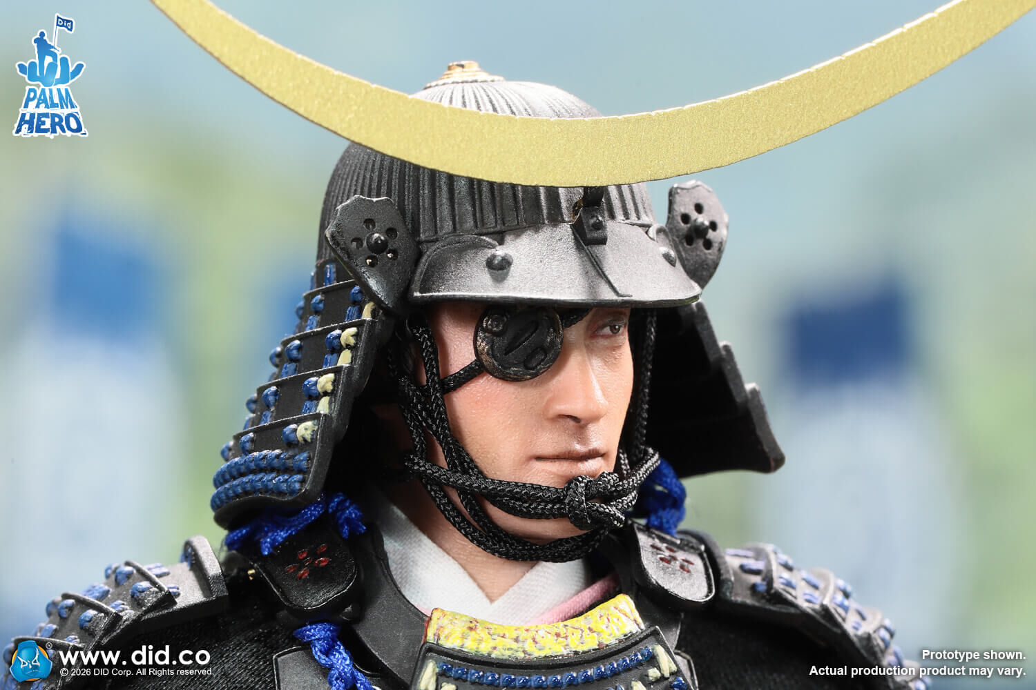 [訂金] 香港本地包郵 DID : PalmHero XJ80030 1/12 Palm Hero Japan Samurai Series 4 - Date Masamune