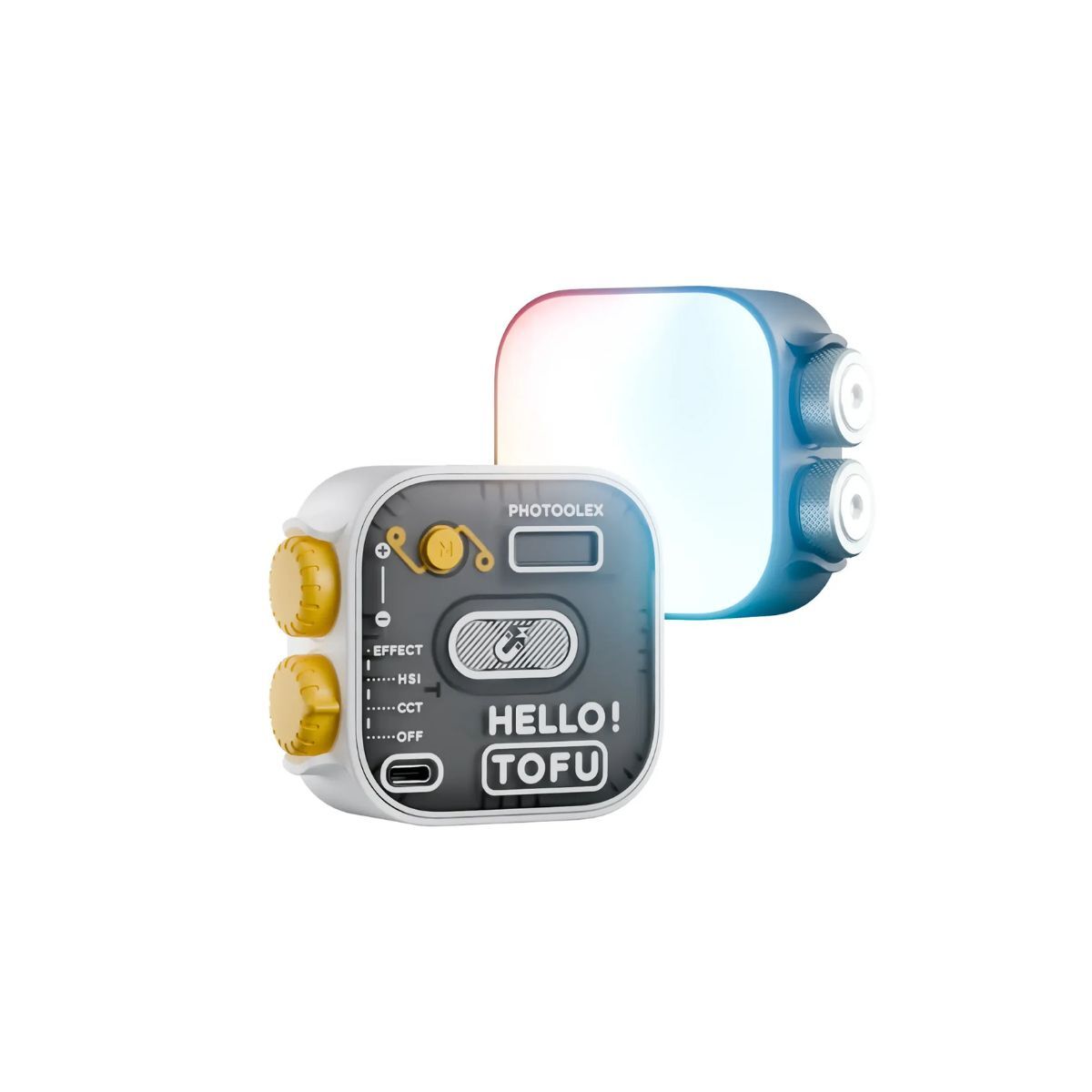 Photoolex TF-LS-175LP-AG-PL Tofu 6W 內建電池迷你便攜式 LED 視訊燈