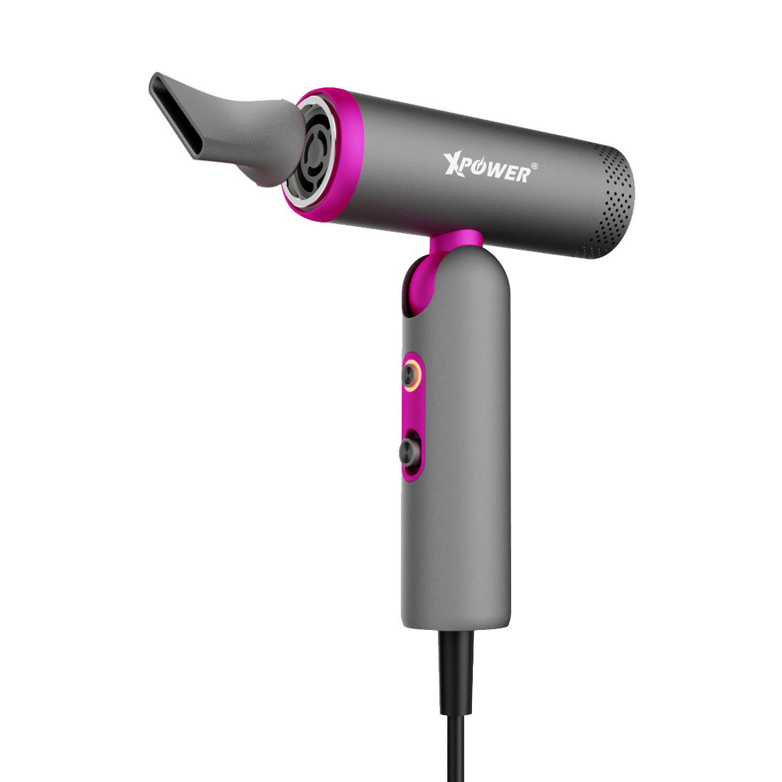 (預售產品)XPower POWERFINE PF1 全球最細可摺疊100-240V旅行負離子護髮風筒