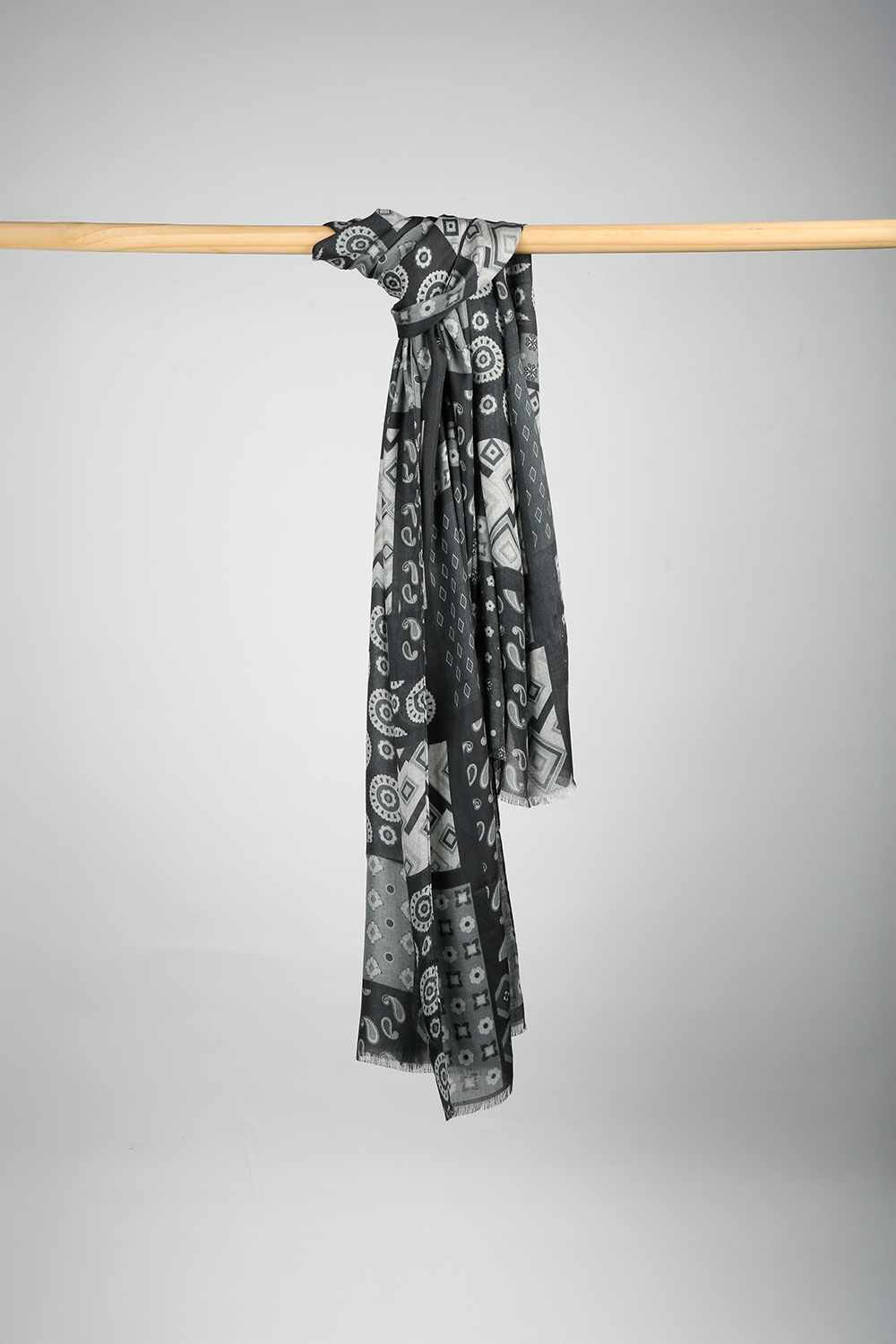 義大利幾何圖紋披肩