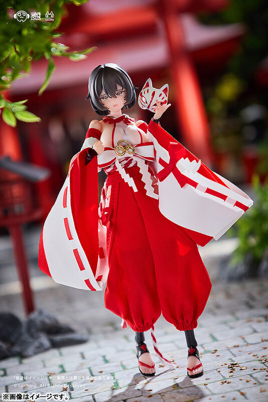 Nov Sushing 1/12 Combat Priestess Kikyou Uefuji Posable Figure PRE-ORDER