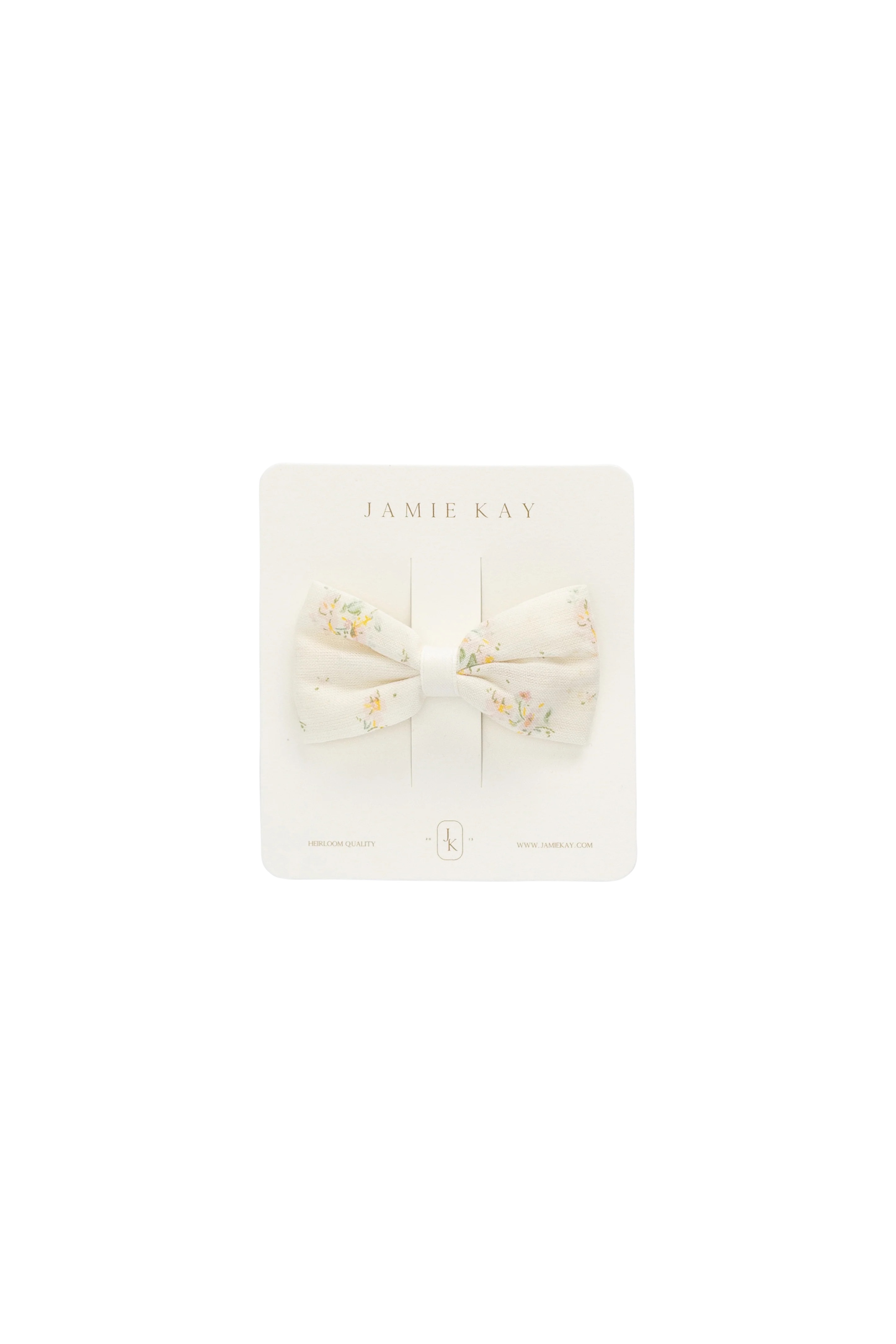 【預購】JAMIE KAY -Organic Cotton Desiree Bow（ Justine Parchment）