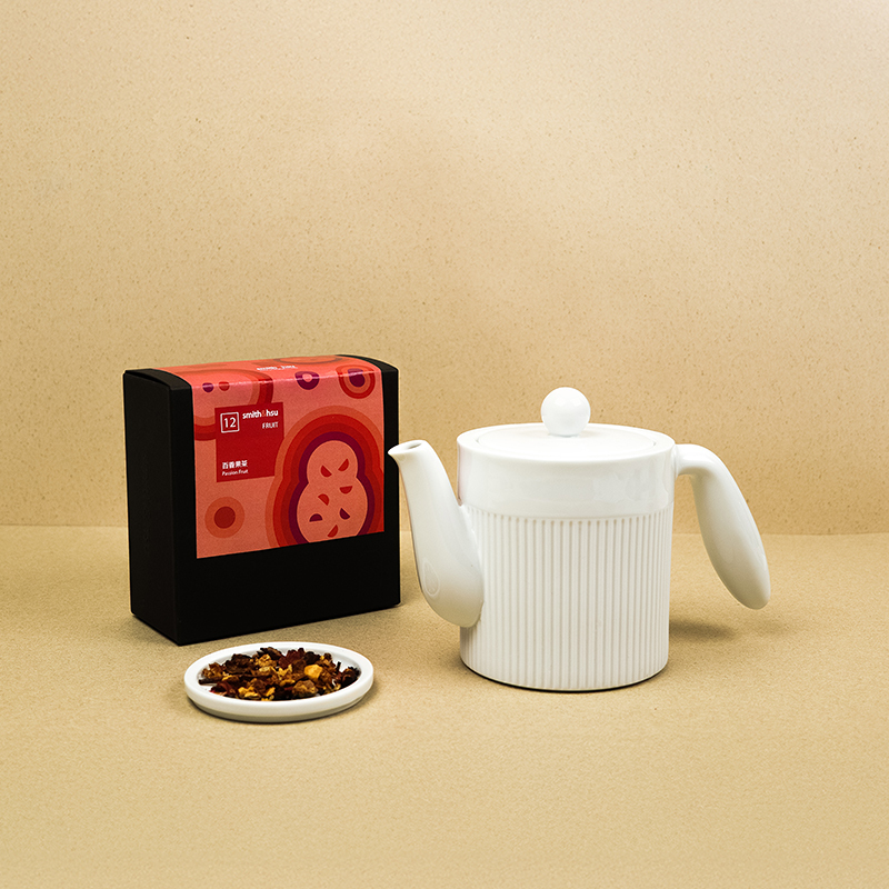 茶席收藏組_古希臘柱茶壺x百香果茶組