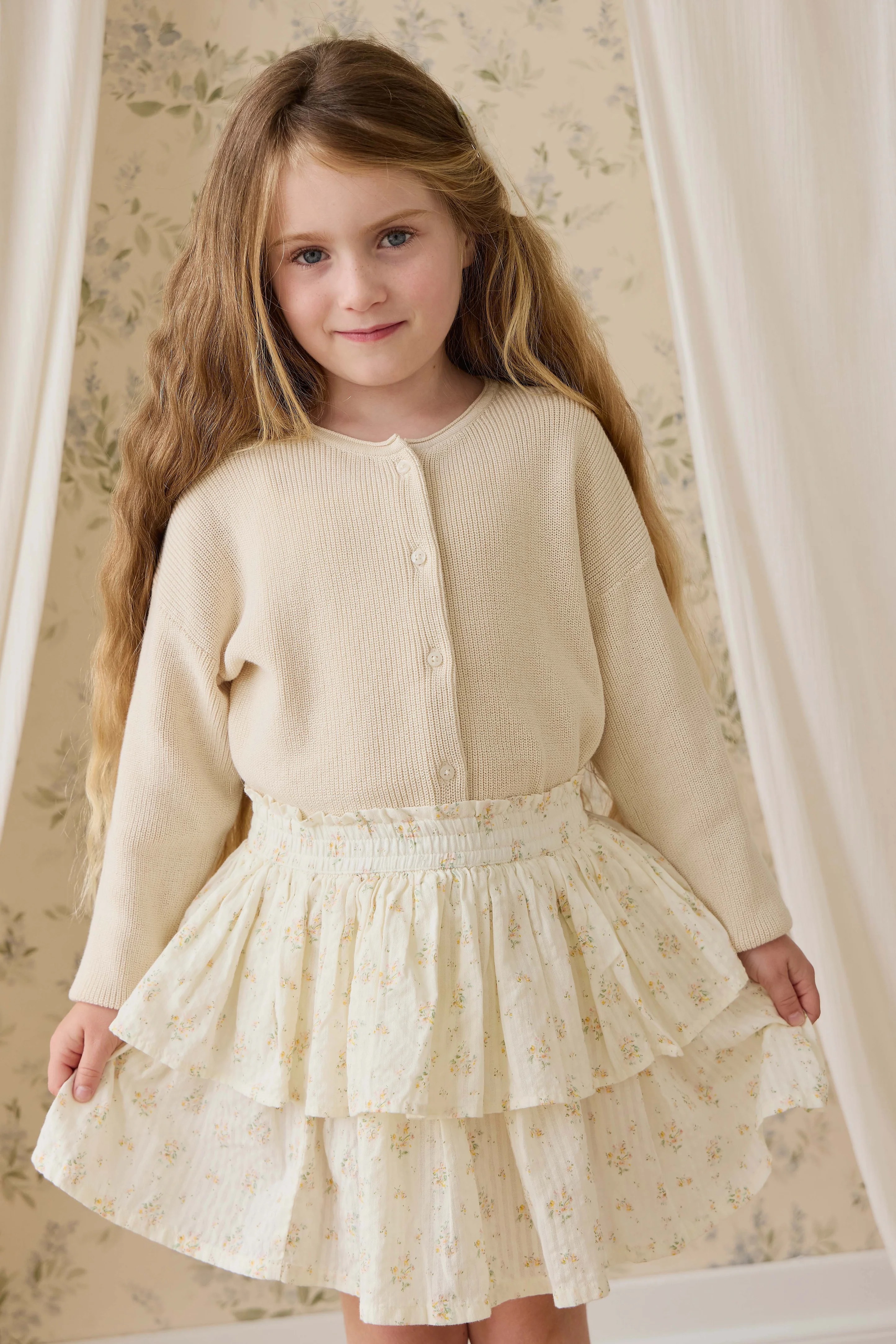 【預購】JAMIE KAY -Sally Cardigan（Vanilla）