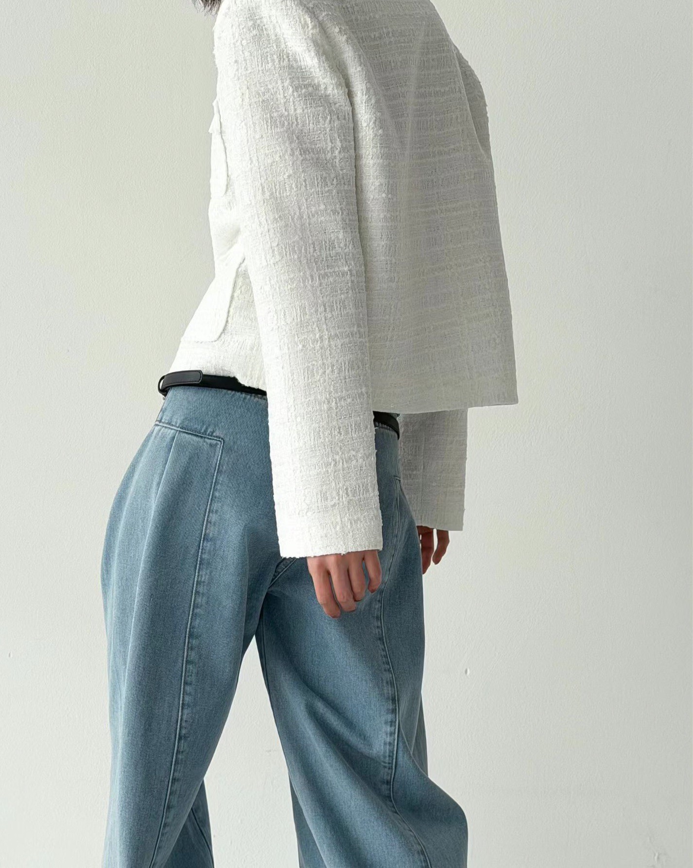 四口袋棉呢小香外