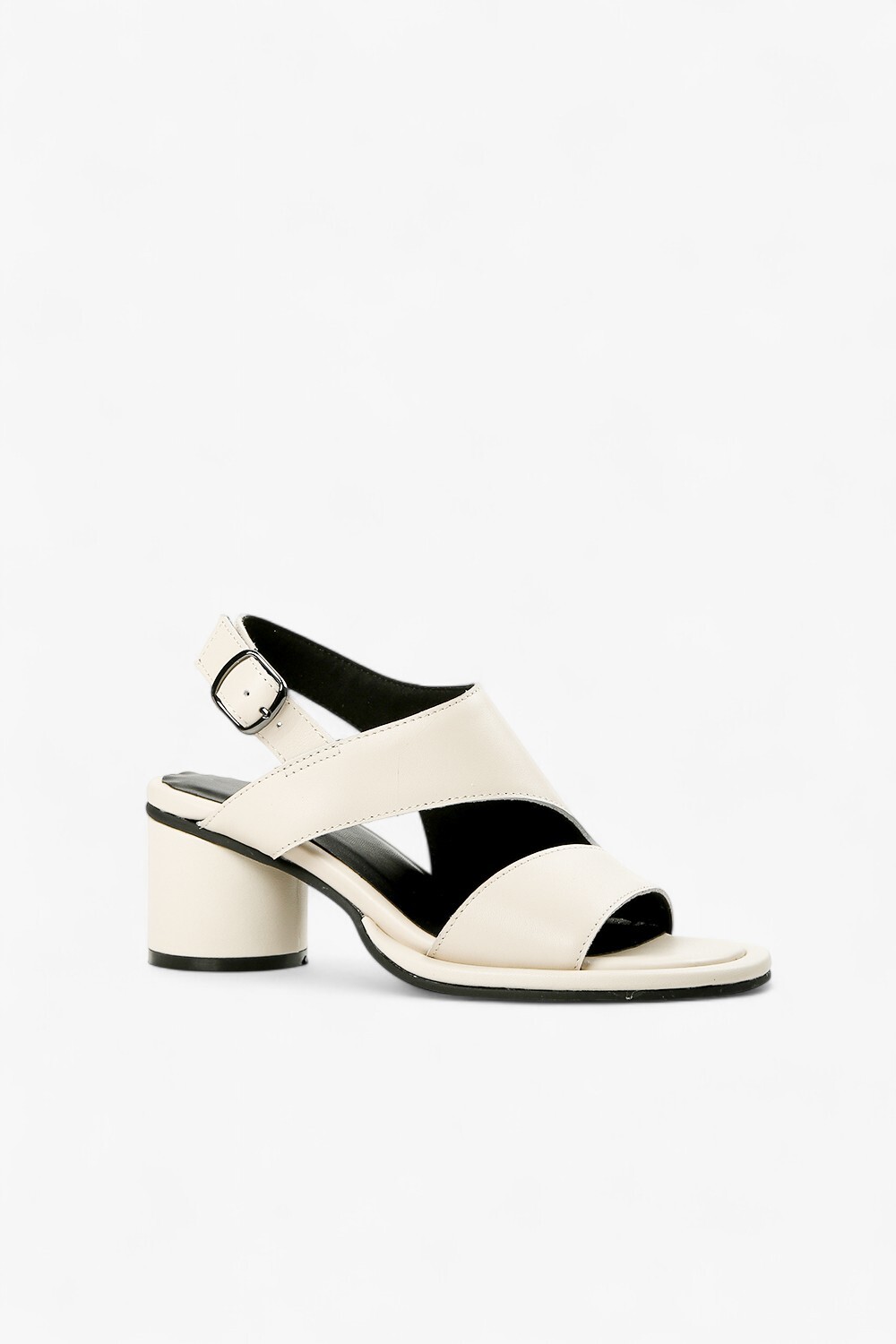 Phantom Cylinder Heel 真皮中高圓跟鞋