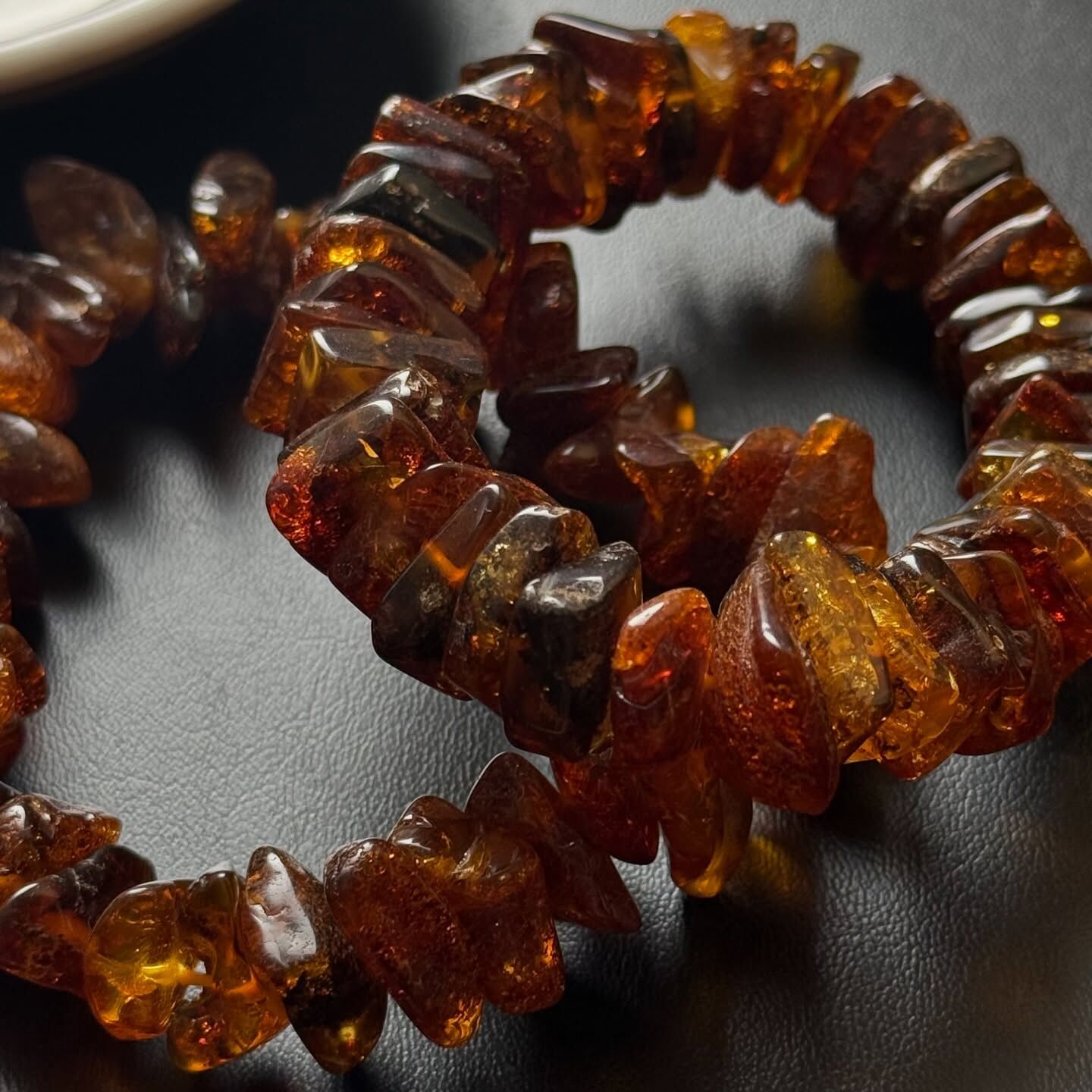 [原石] 琥珀 手串