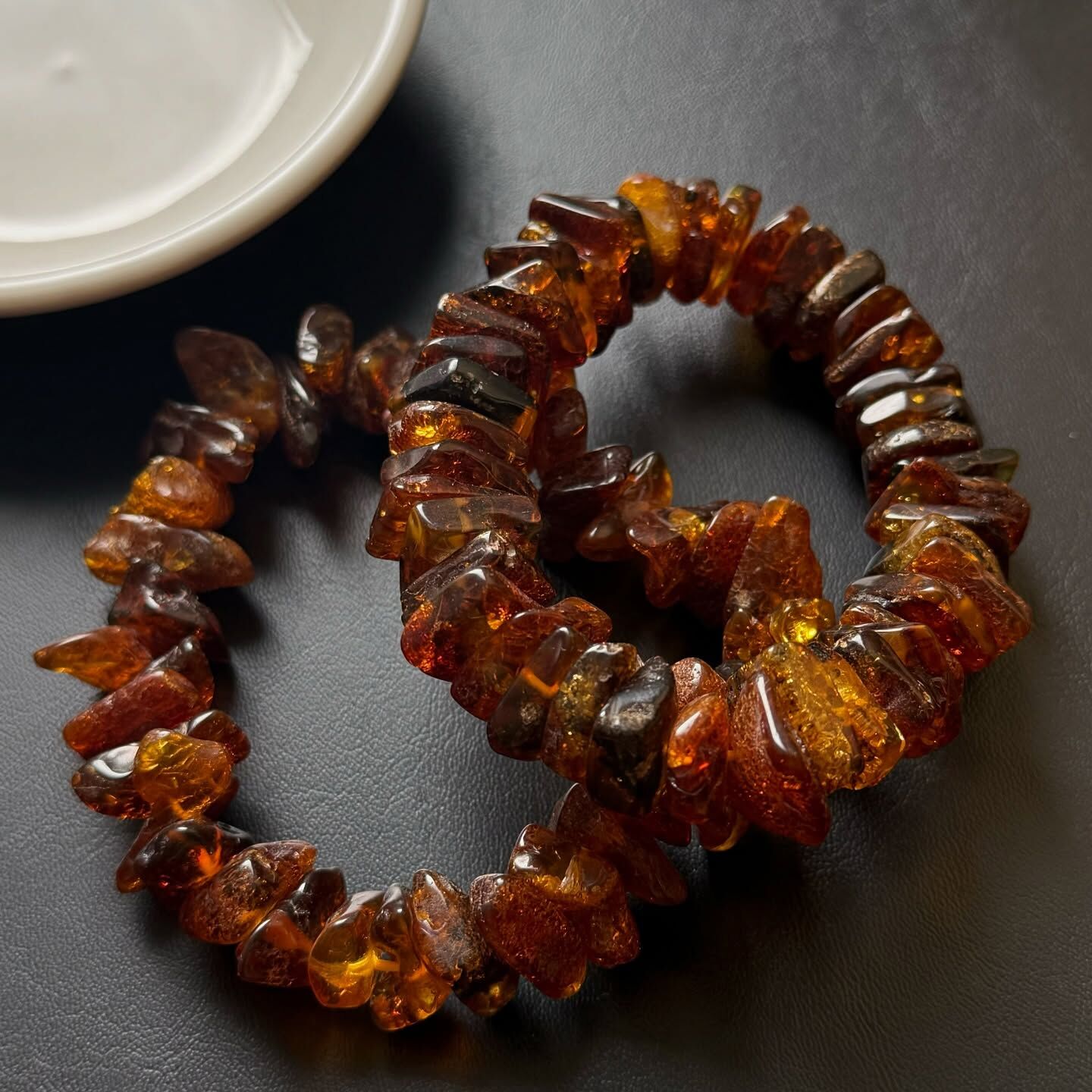 [原石] 琥珀 手串