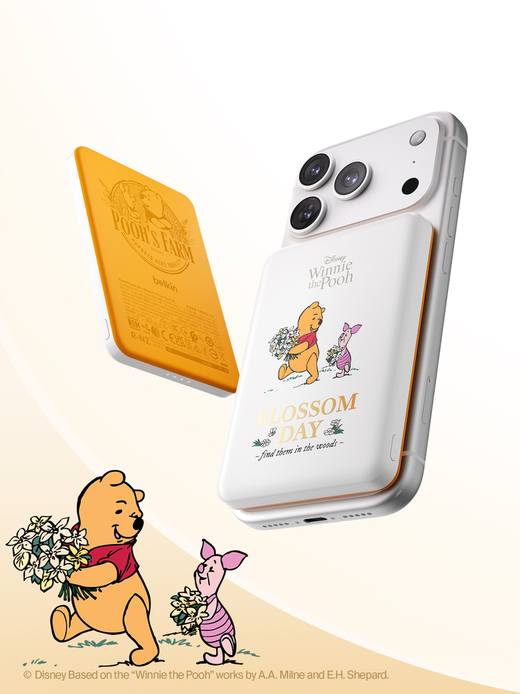 BoostCharge 纖薄磁吸行動電源 5K (小熊維尼, 迪士尼系列)