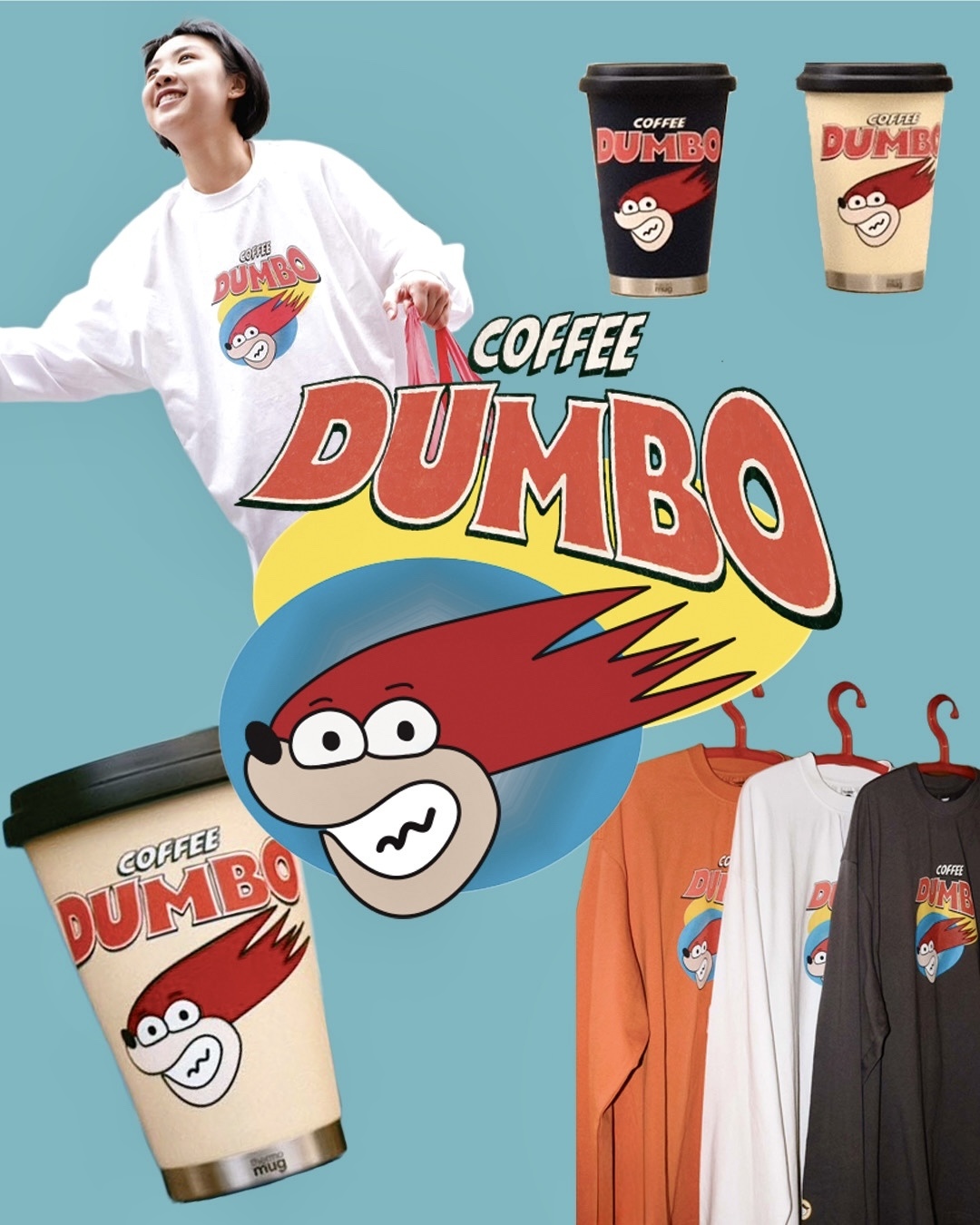 【馬上有型限定套組 🐎💥】Mobile Mug+Long Tee = $2200