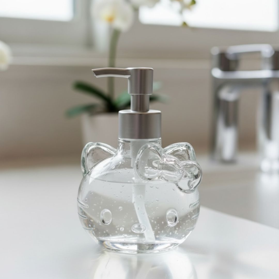 26045-KT Sanrio Hello Kitty 玻璃瓶 香氛洗手液 #TW-SW26