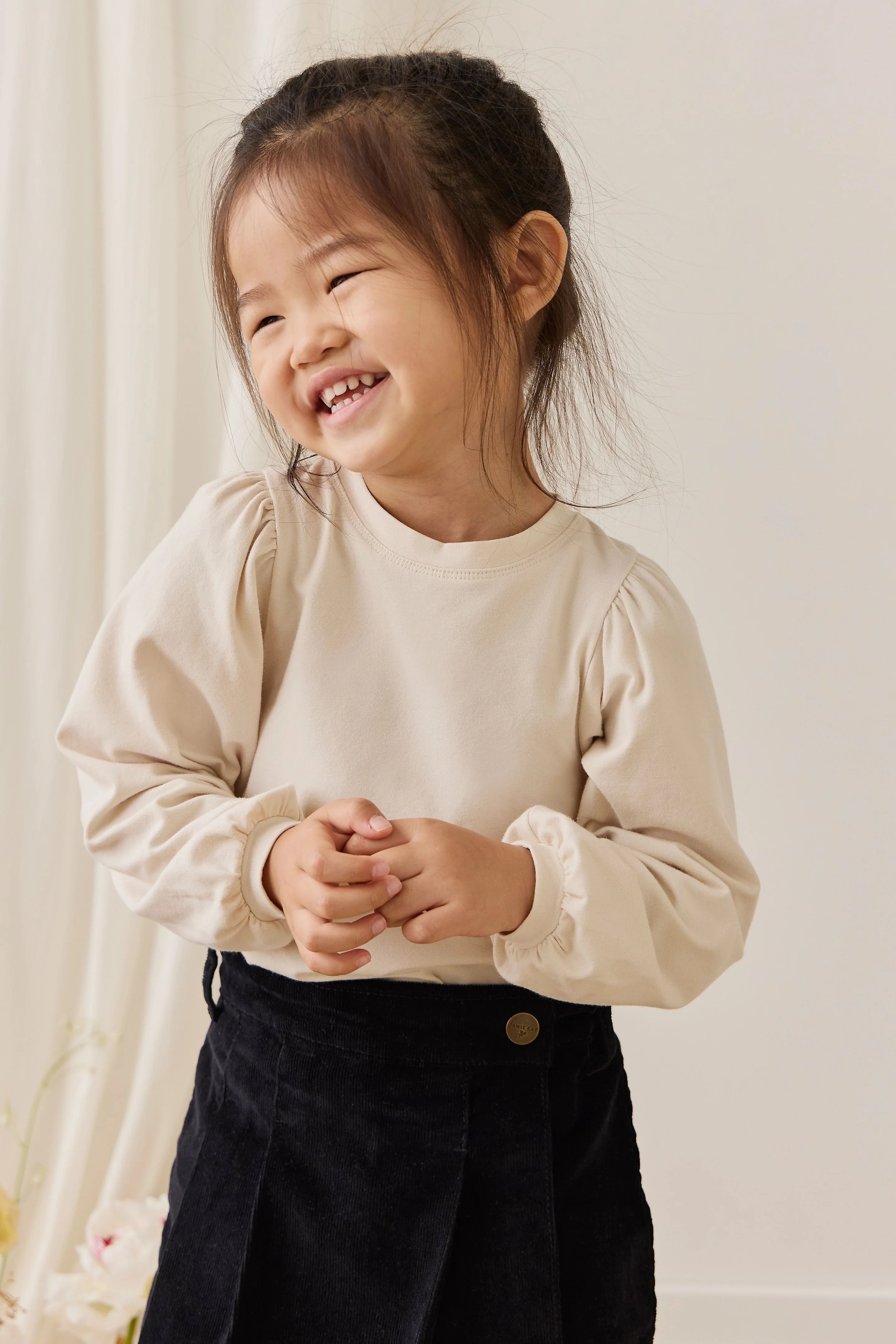 【預購】JAMIE KAY -Pima Cotton Nylah Top（Vanilla）