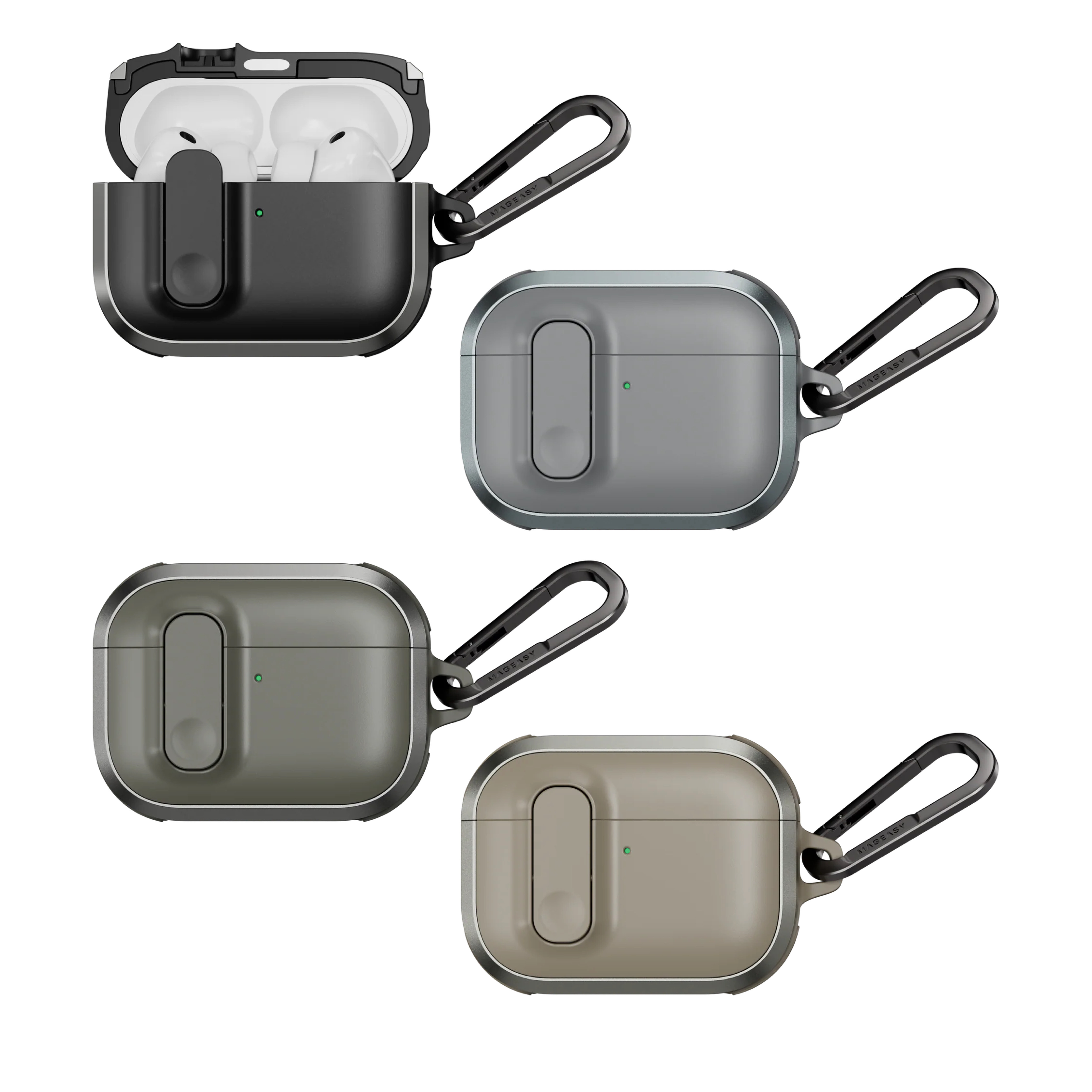 MagEasy AirPods Pro 3 Odyssey 防摔自動鎖扣保護殼