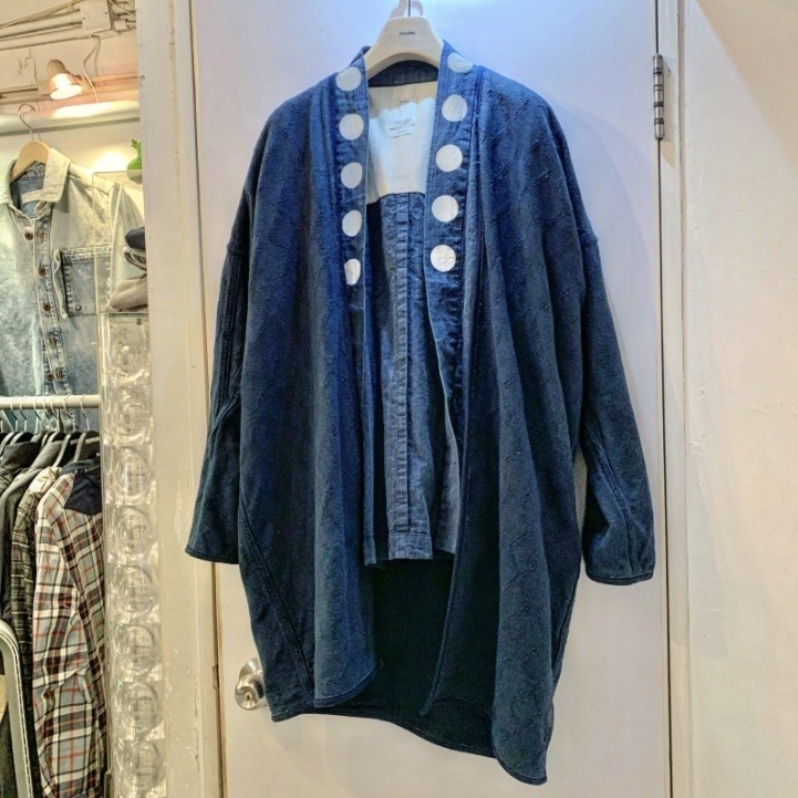 VISVIM INDIGO OVERDYED SANJURO COAT *F.I.L. NAGOYA EXCLUSIVE - DK.INDIGO IN STOCK NOW (現貨發售中)