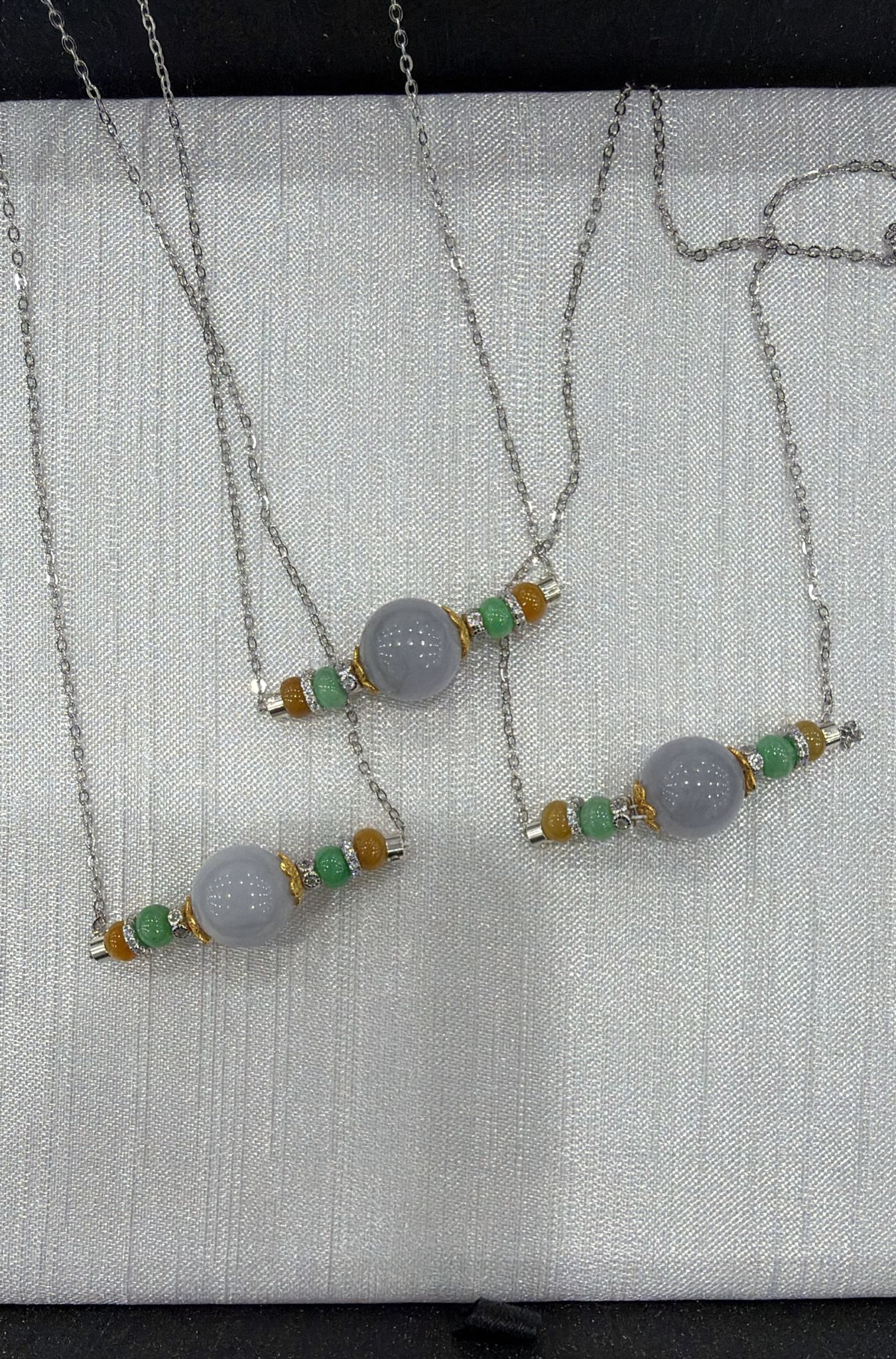 PV15 紫珠鎖骨鏈 約10mm (JD7994)