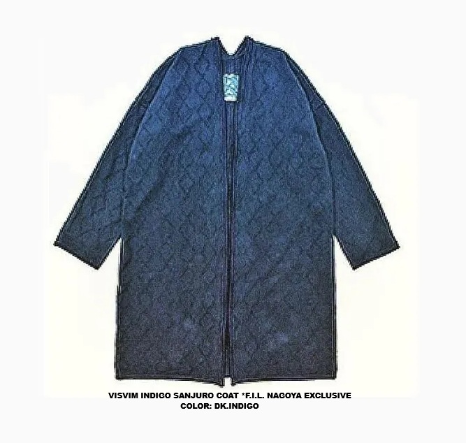 トップス visvim SANJURO COAT DK.INDIGO S VISVIM SANJURO COAT
