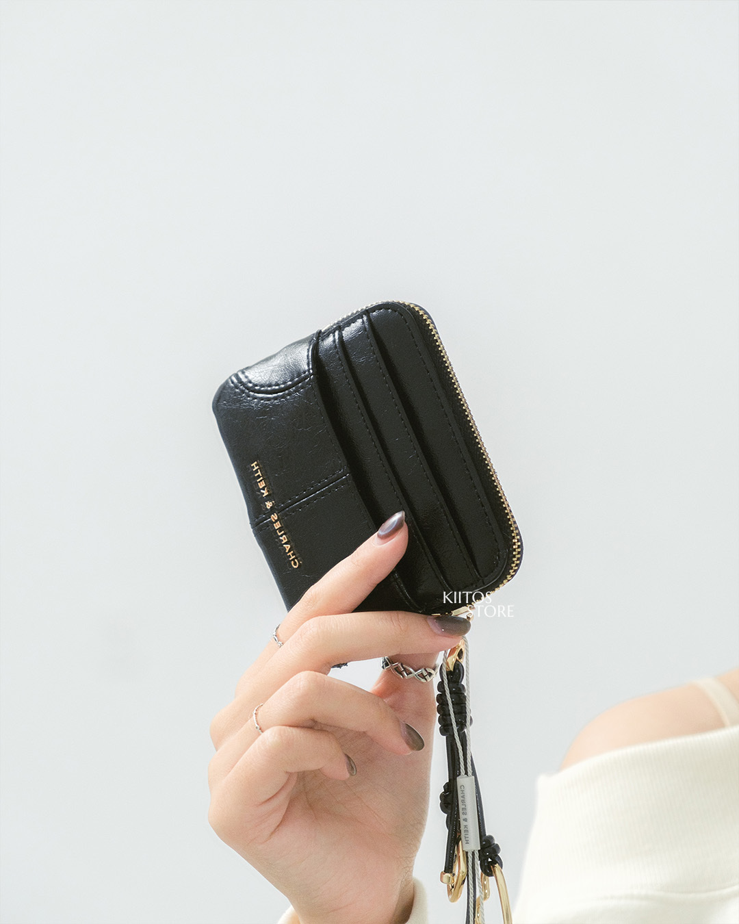 【預購】Charles & Keith 小CK Ciara 愛心 票卡夾 小錢包