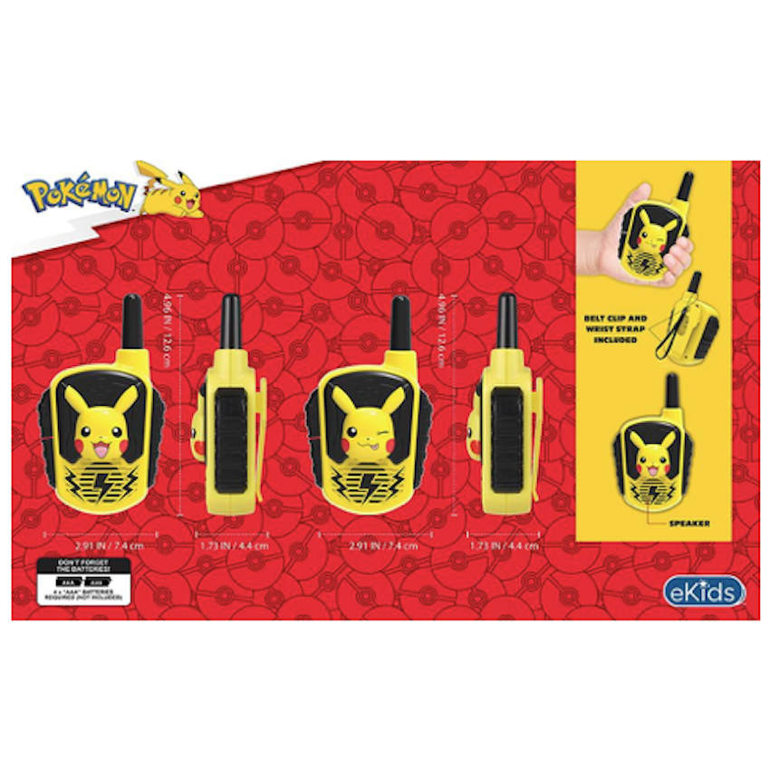 美國 Pokemon 對講機玩具