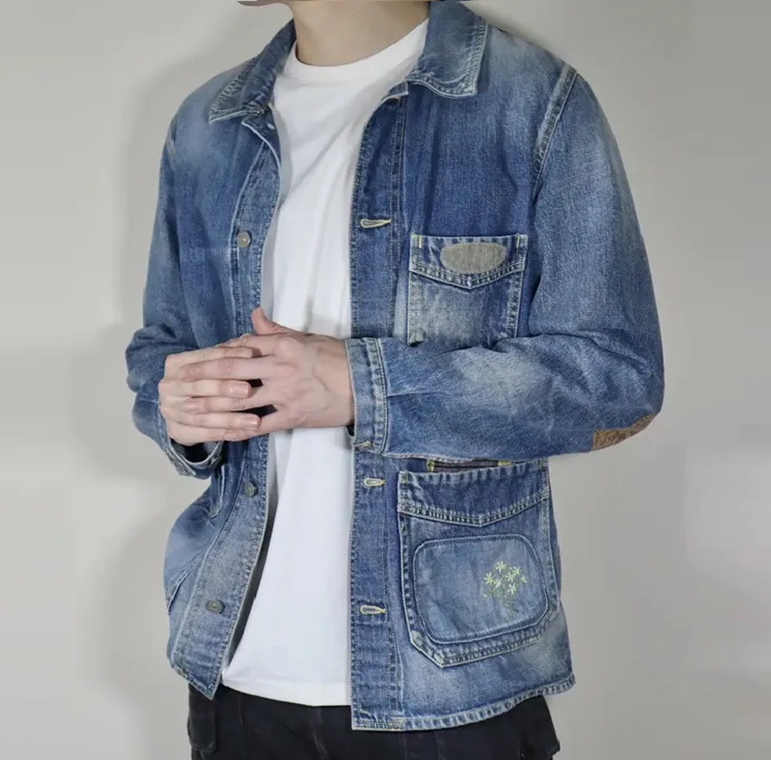 VISVIM SOCIAL SCULPTURE RAFFIA COVERALL DAMAGED-8 COVERALL JACKET - SIZE 1 IN STOCK NOW (現貨發售中)