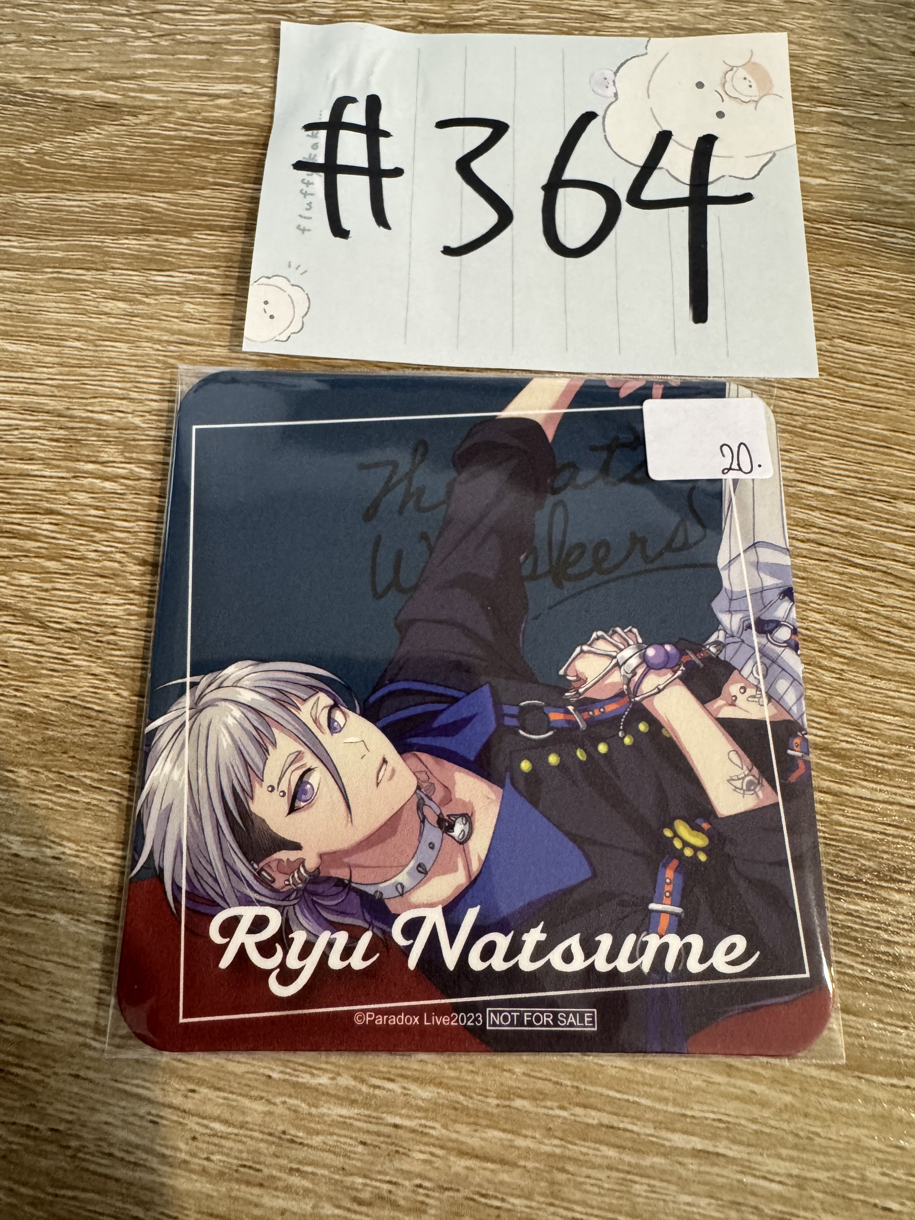 Paradox Live RYU 杯墊#364