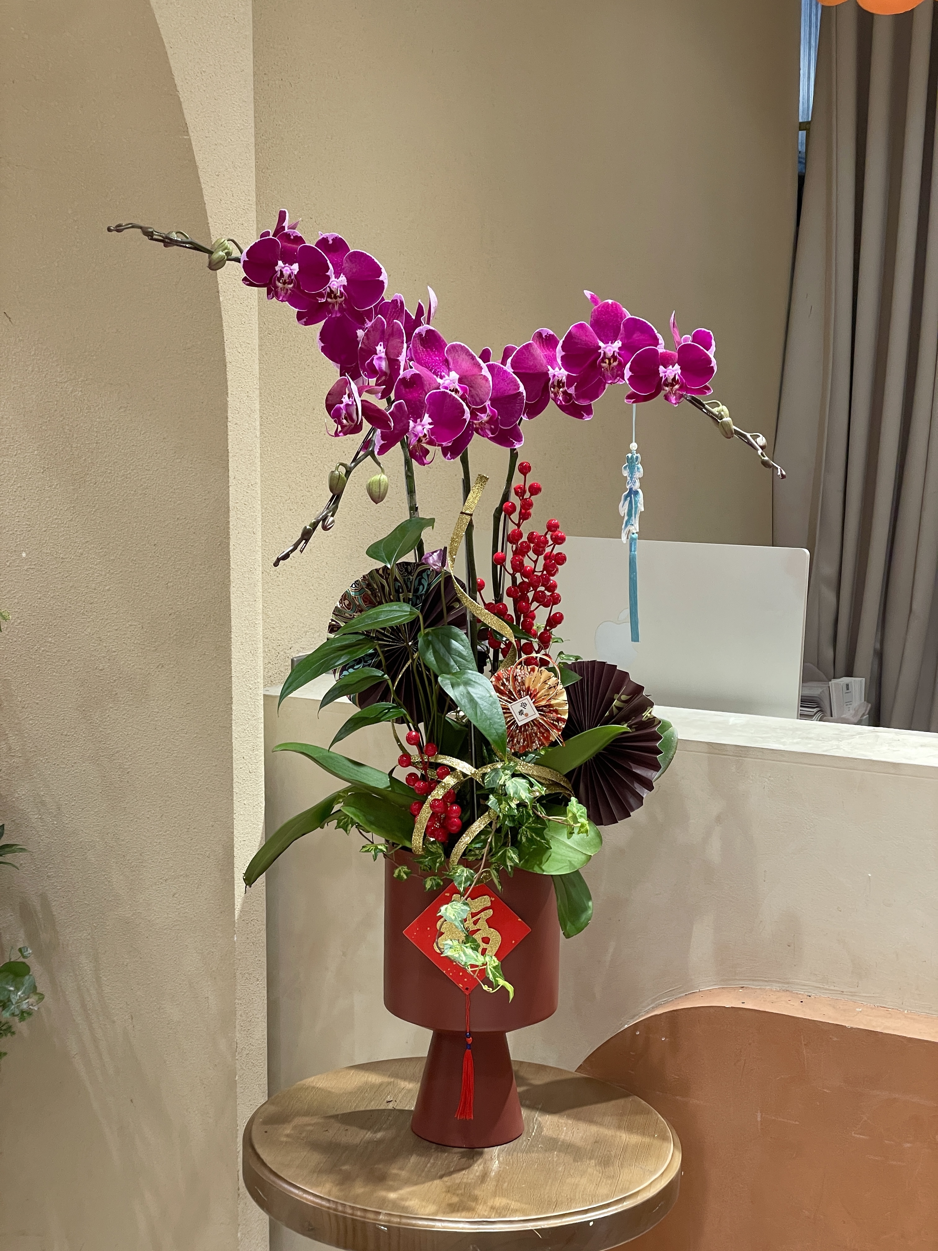 【現貨】新年蘭花 馬年35